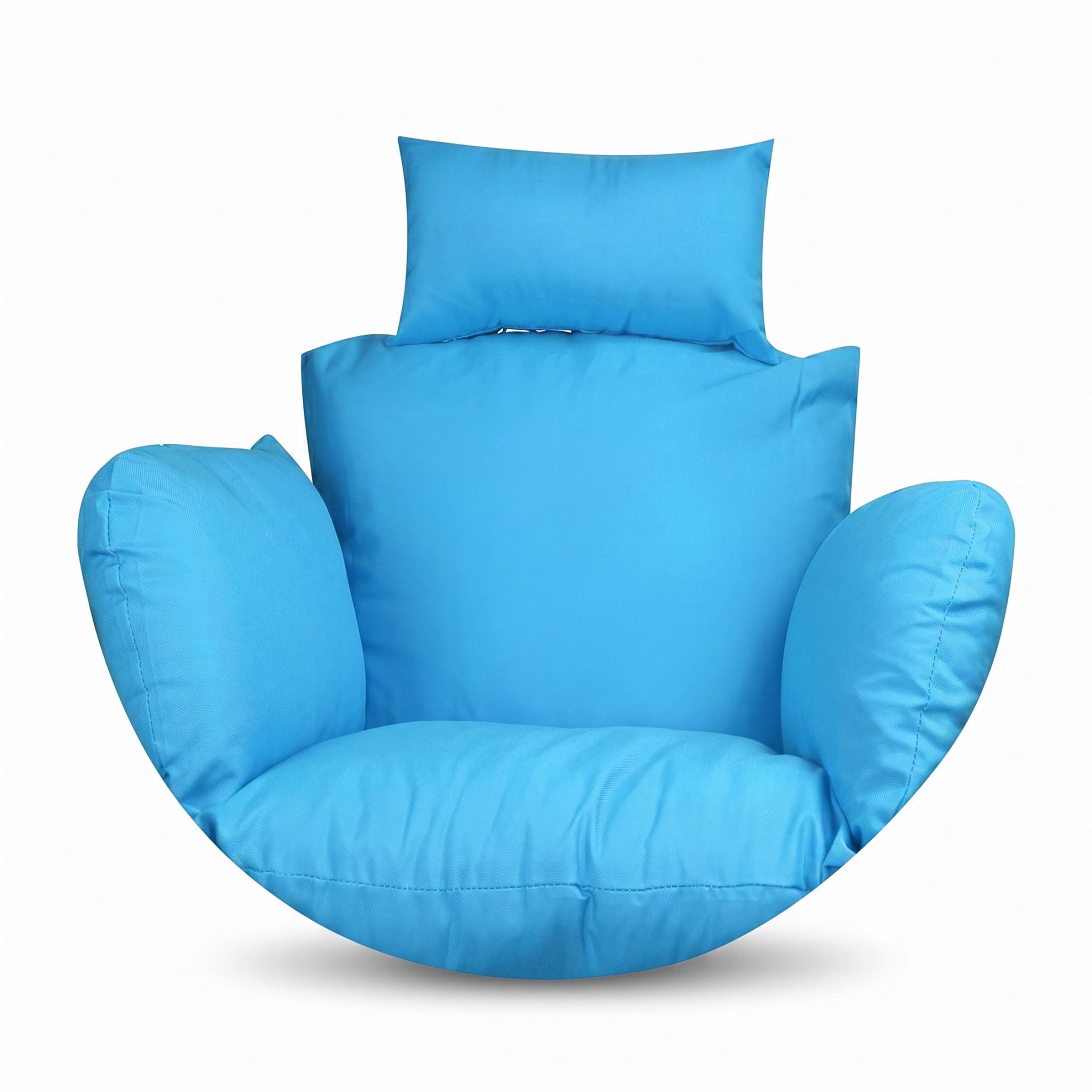 Faroby Hanging Chair Cushion, Egg Chair Cushion Cover, Waterproof Sun-resistant Replacement For Hanging Swing Chairs, Sky Blue โ image 1