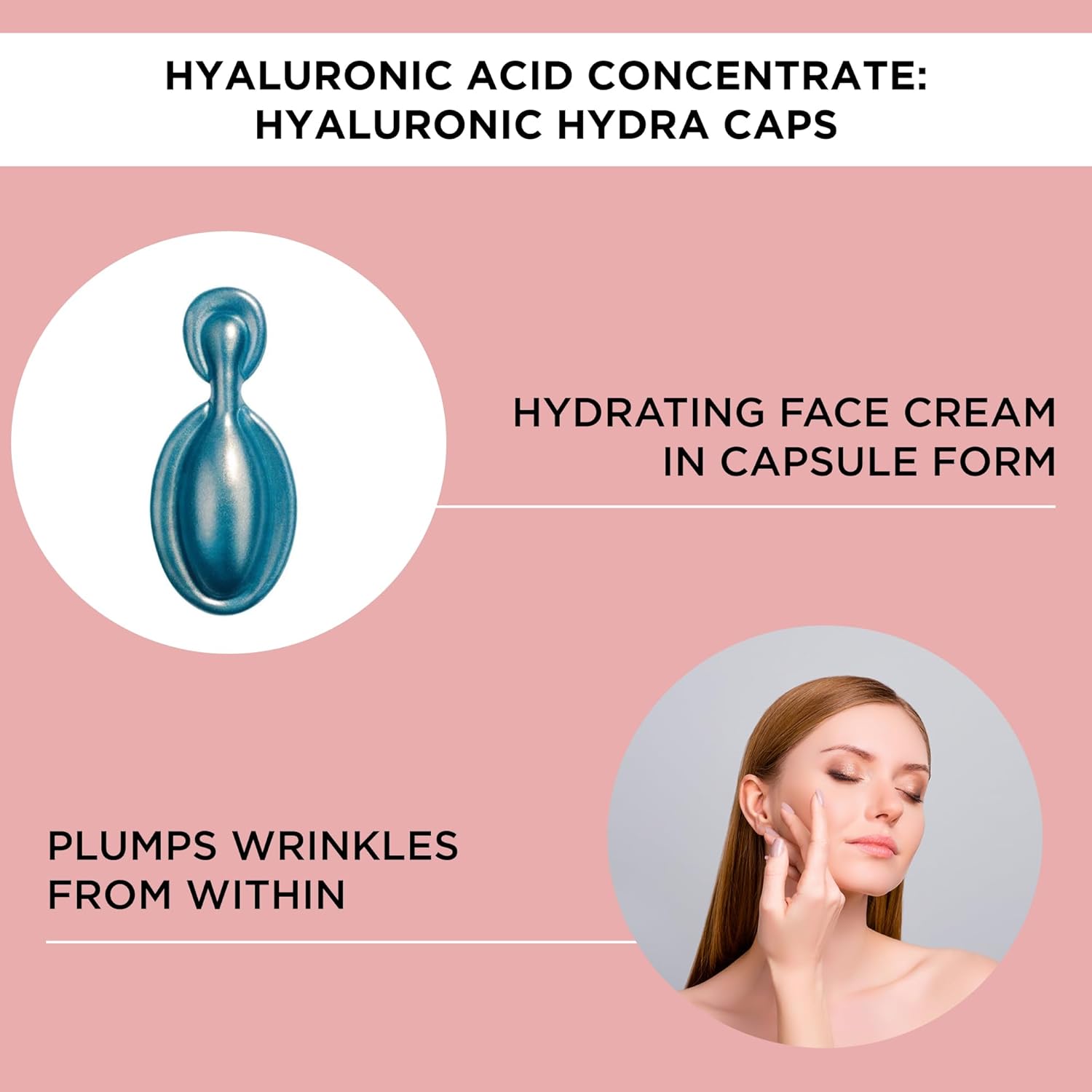 ARTDECO Hyaluronic Hydra Caps - Moisturizing Anti-Wrinkle Hyaluronic Acid Concentrate - Hydrating Face Cream in Capsule Form - Plumps Wrinkles from within - Facial Skin Care Products - 21pcs - Image 5