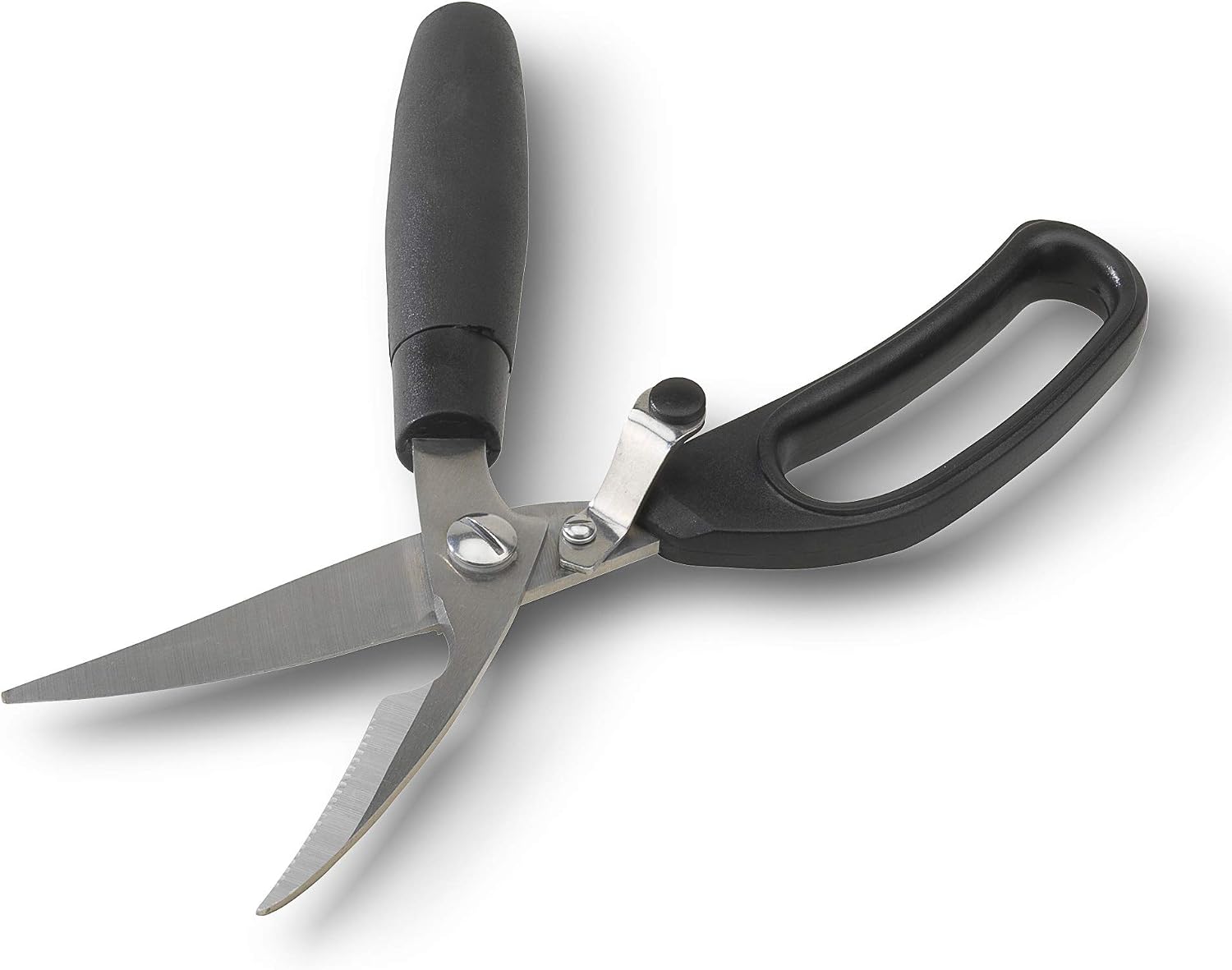 GoodCook Kitchen Shears, Gourment Utility Stainless Steel Scissors, Spring Loaded Poultry Handle