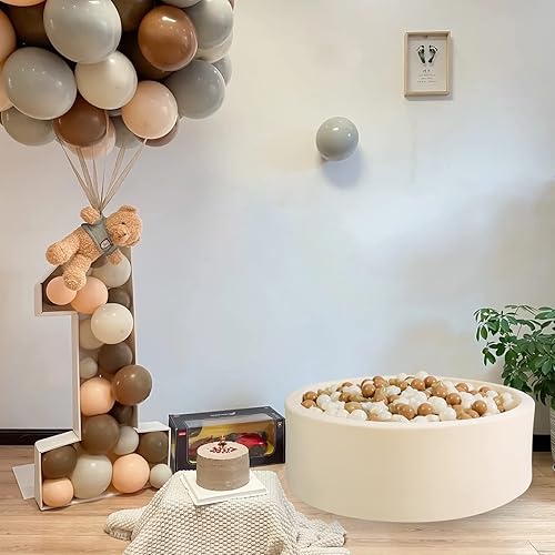 Miniatura 6 de TRENDPLAY 100 bolas de estrella  Pelotas de juego no tóxicas sin BPA y ftalatos, bolas de plástico suave para niños de 1, 2, 3, 4, 5 años, bebés,