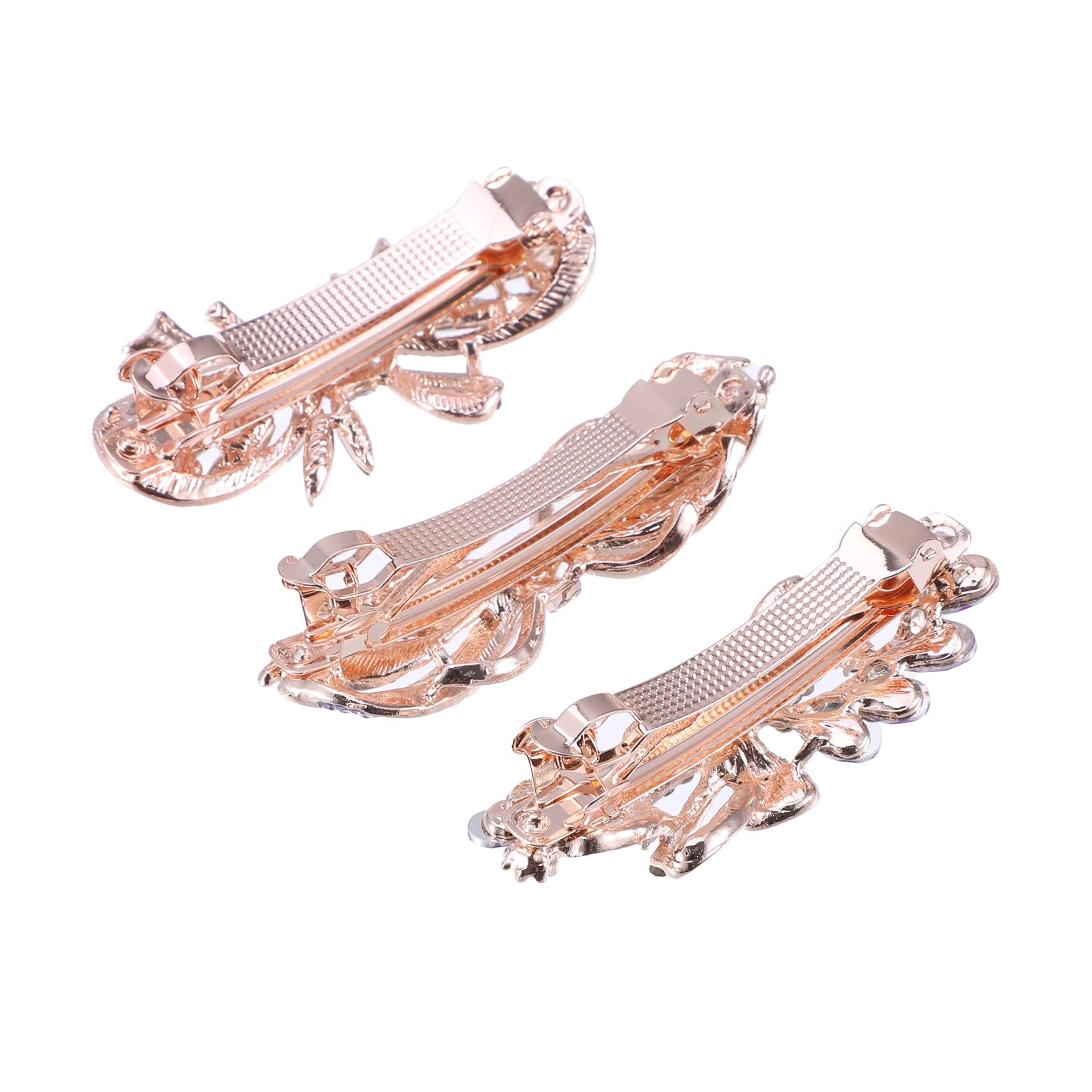 Amazon.co.jp: VOCOSTE ヘアバレッタ ヘアアクセサリー 女性用 キラ 