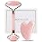 huefull Face Massager Rose Quartz Face Roller & Gua Sha Facial Tool Set, Muscle Tension Relief, Skin Care Gifts for Woman/Men, Skin Care Gifts