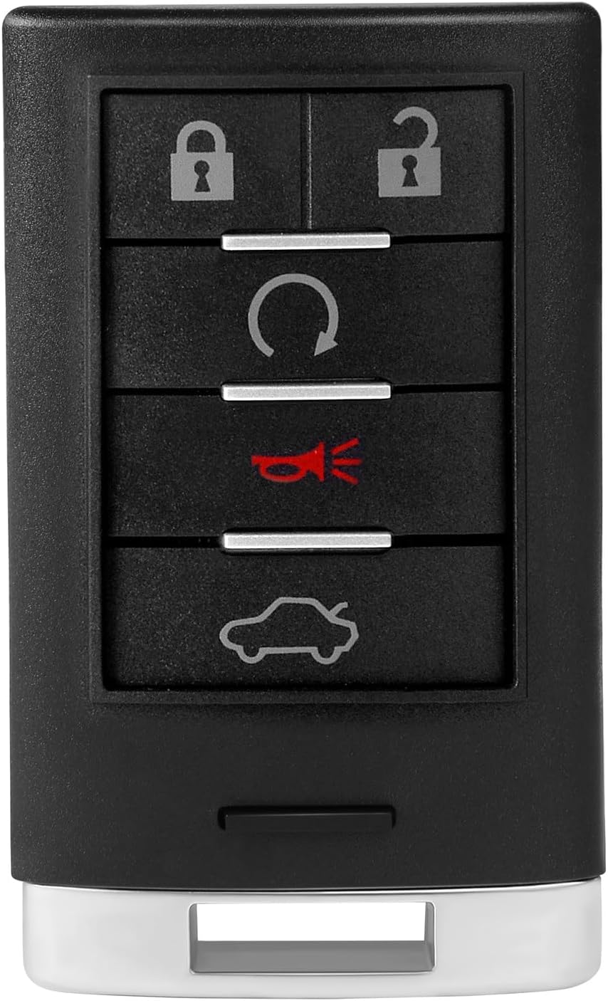 ECCPP 1x keyless Entry Remote Replacement for 05-14 Cadillac CTS/STS