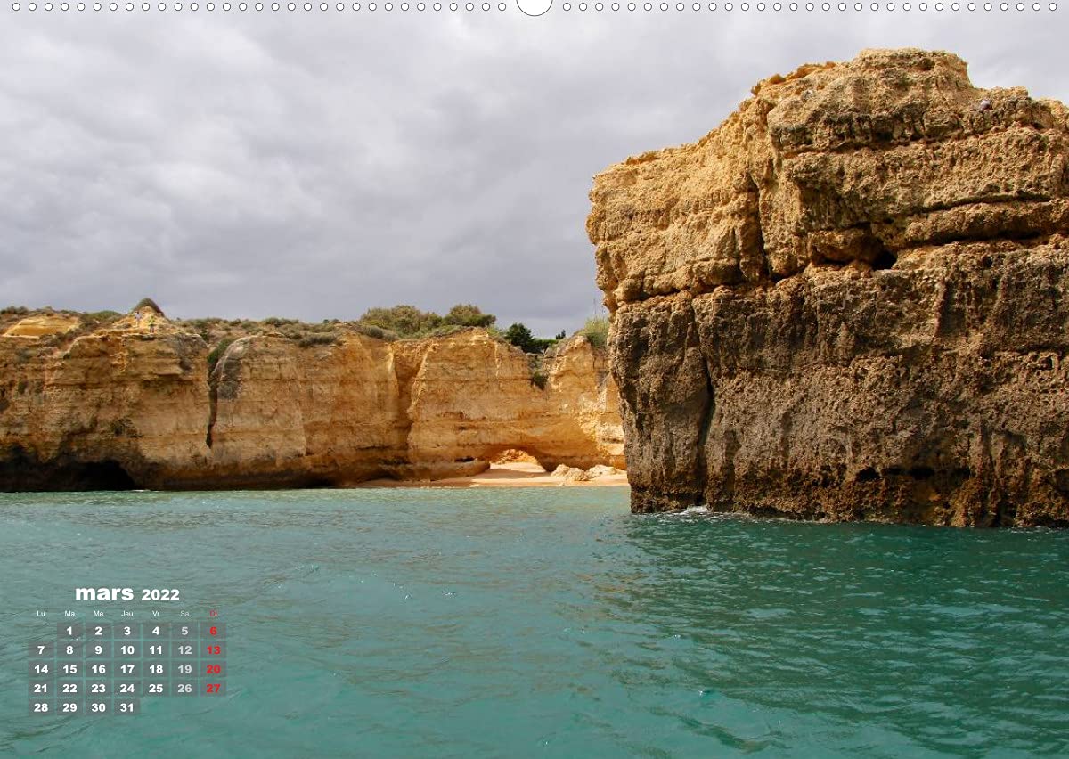 Rivages pittoresques (Premium, hochwertiger DIN A2 Wandkalender 2022, Kunstdruck in Hochglanz): Découvrez les rivages pittoresques de la Grèce, de ... du Portugal. (Calendrier mensuel, 14 Pages )