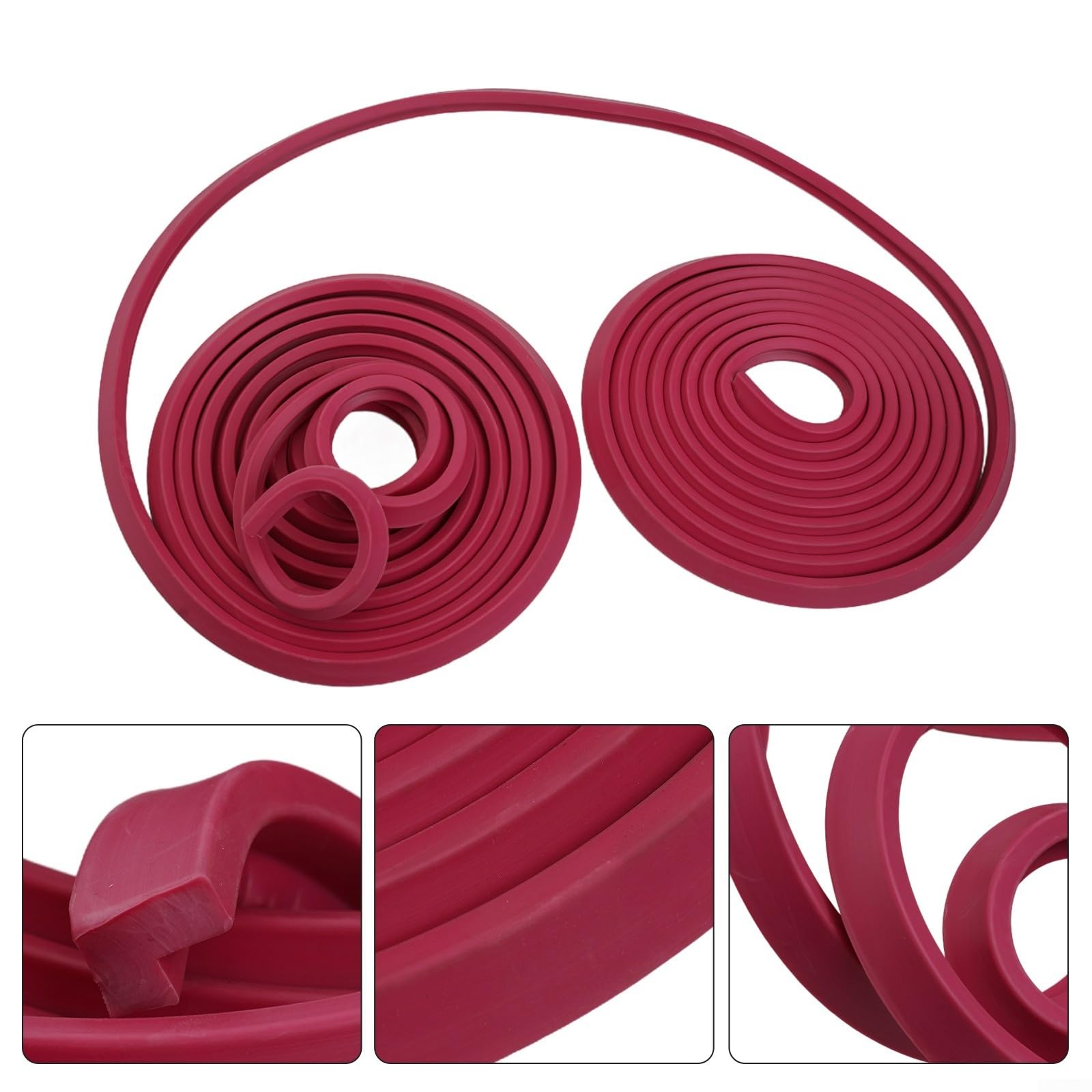 Tira de goma para mesa de billar 10 m cojines de repuesto 12 x 14 mm