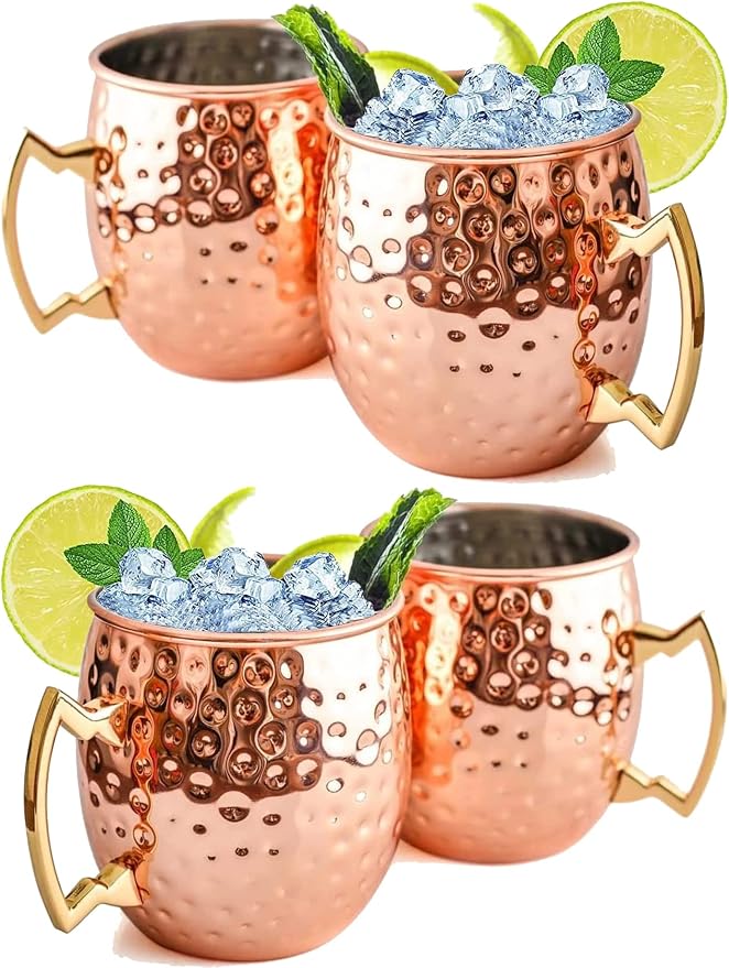 Copper Cure Moscow Mule Mugs