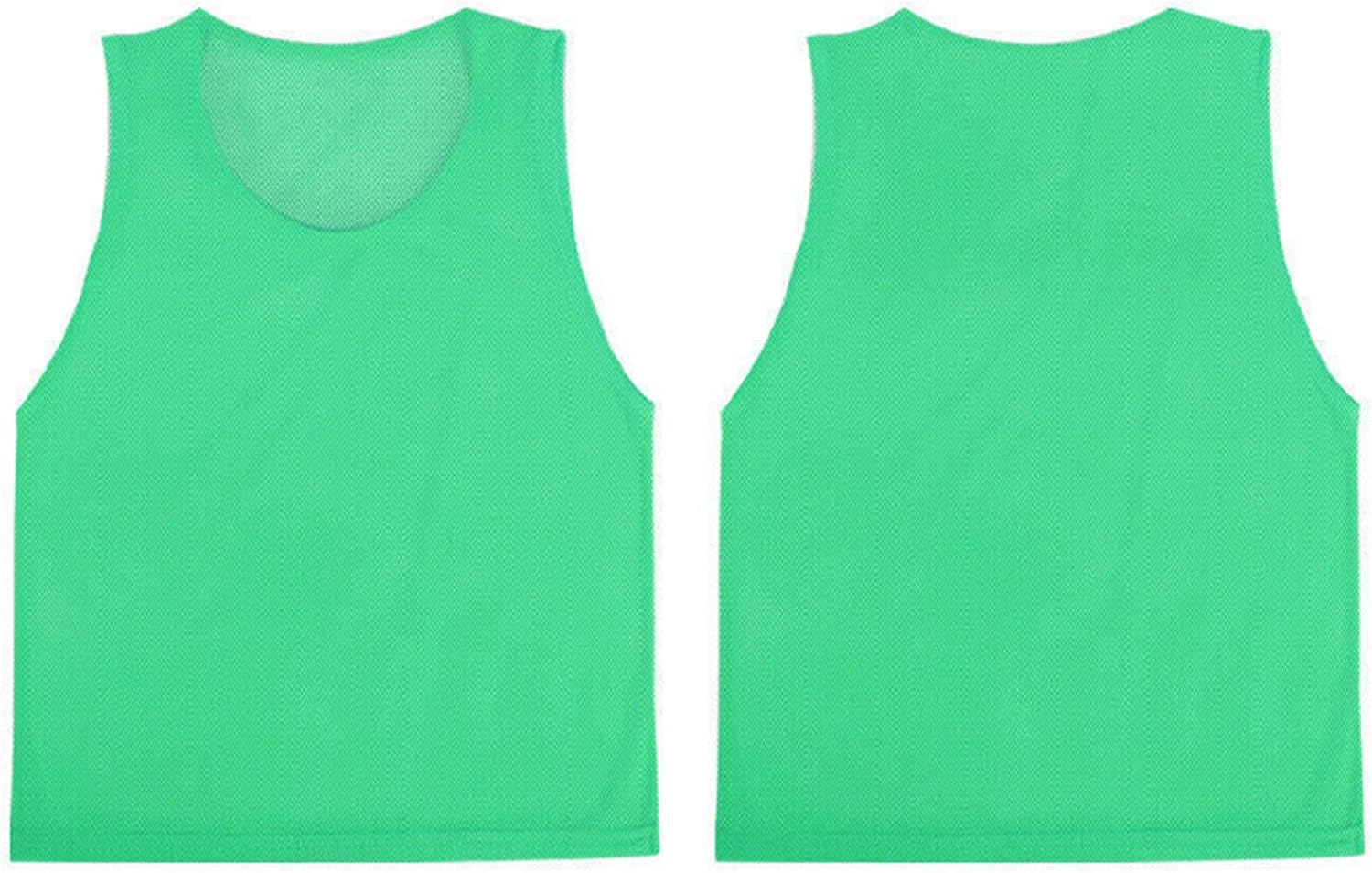 Yhong Kids Pinnies Jersey Team Practice Mesh Vest Boys Girls Training Tank Undershirt Basketball Football Tee Tops