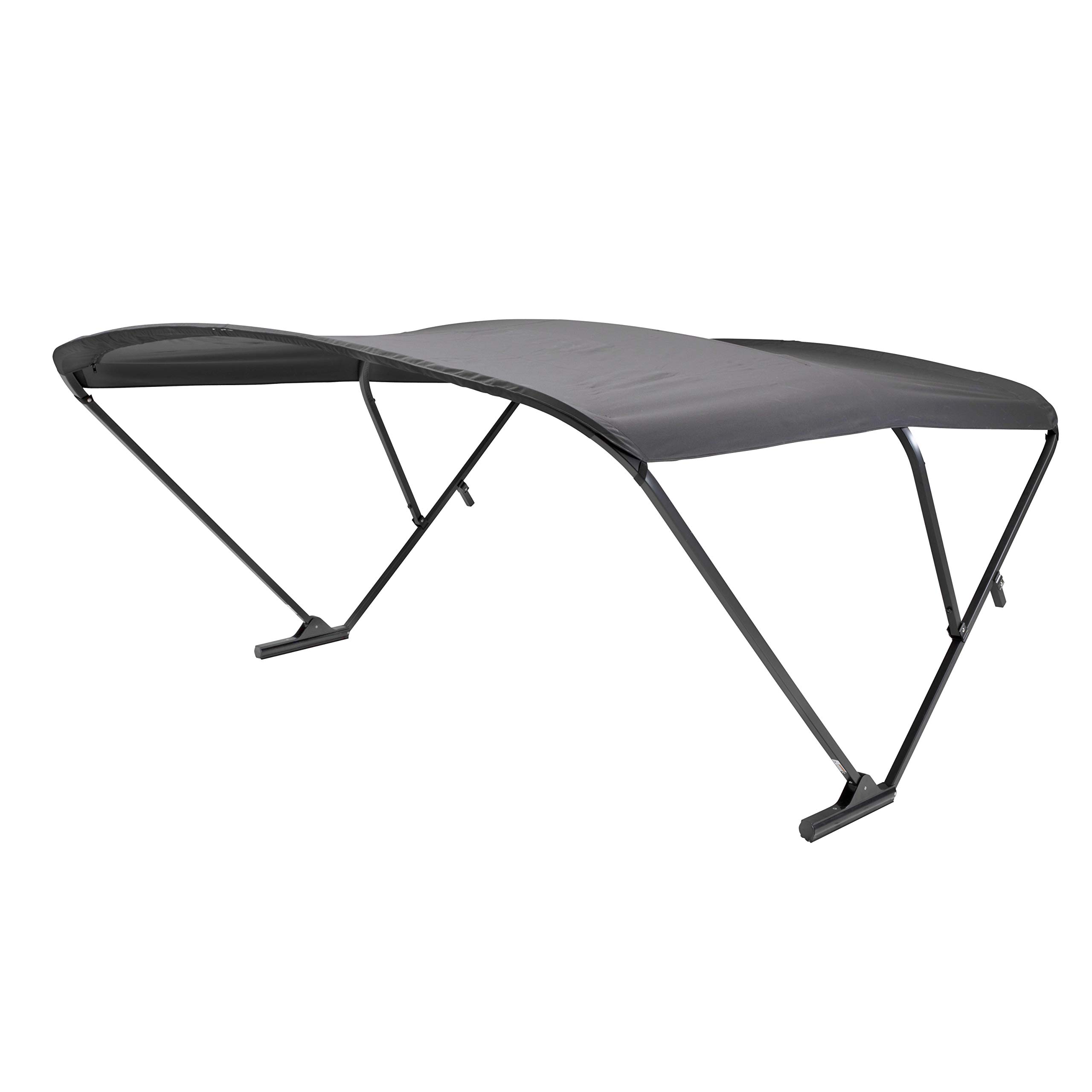 SureShade Pontoon Power Bimini Top fits 92-102" W, Anodized Aluminum Frame, 10' Marine-Grade Canvas, Rail Mounted Controller, Bluetooth® Capability,