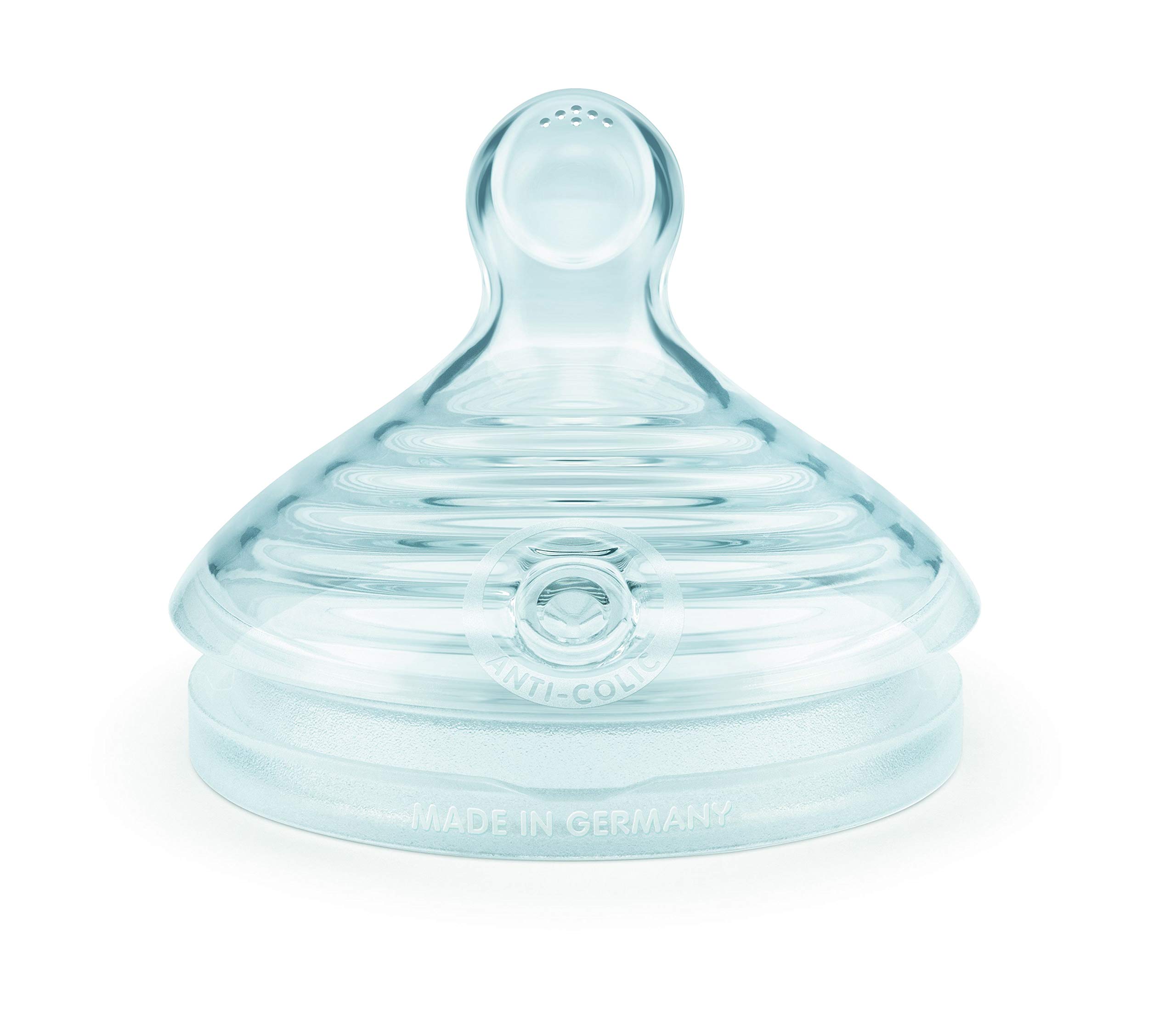 NUK Naturse Sense Biberon en verre Rose 240 ml