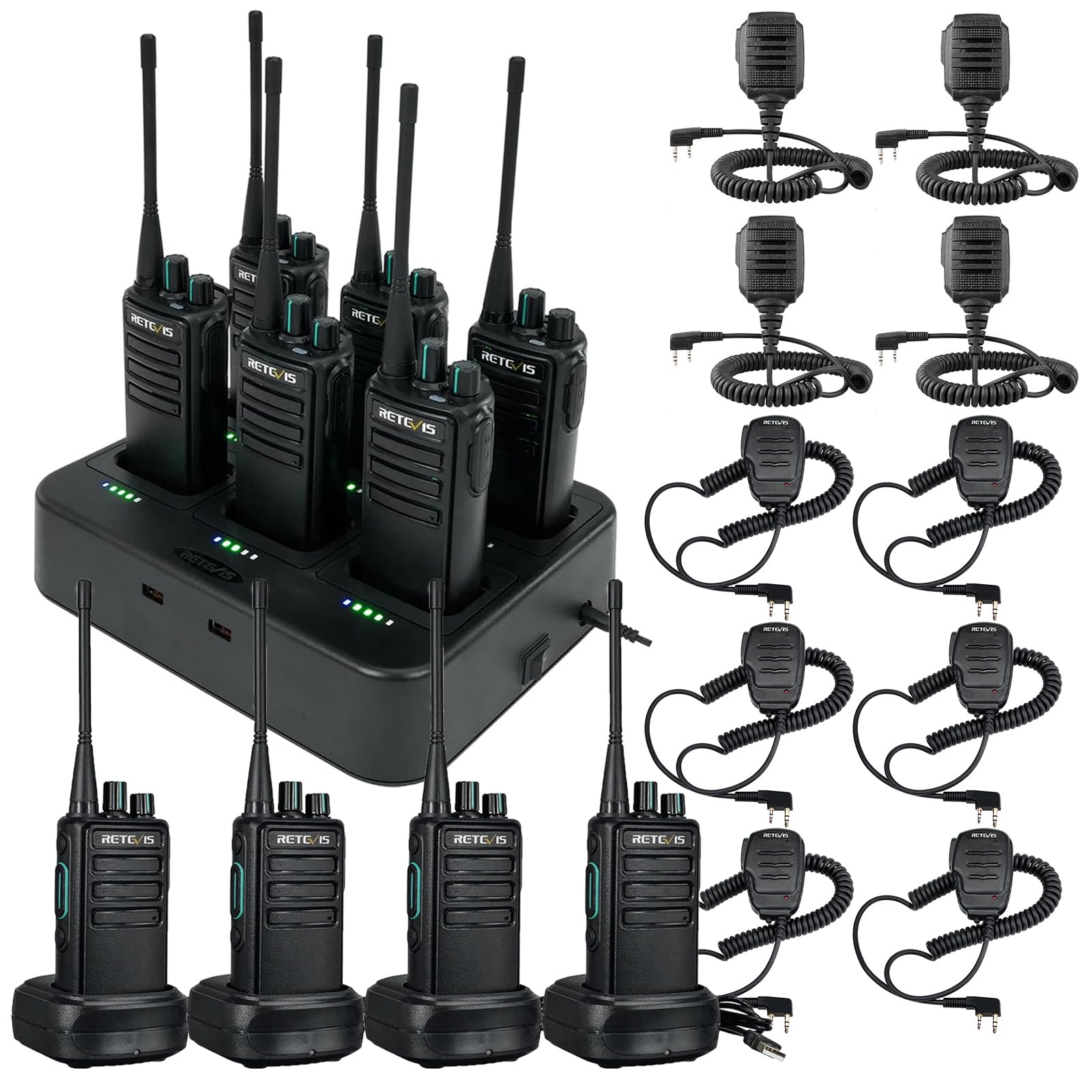 Retevis HB02 Radio Holster, Sac de Harnais de Poche Walkie-Talkie Chest