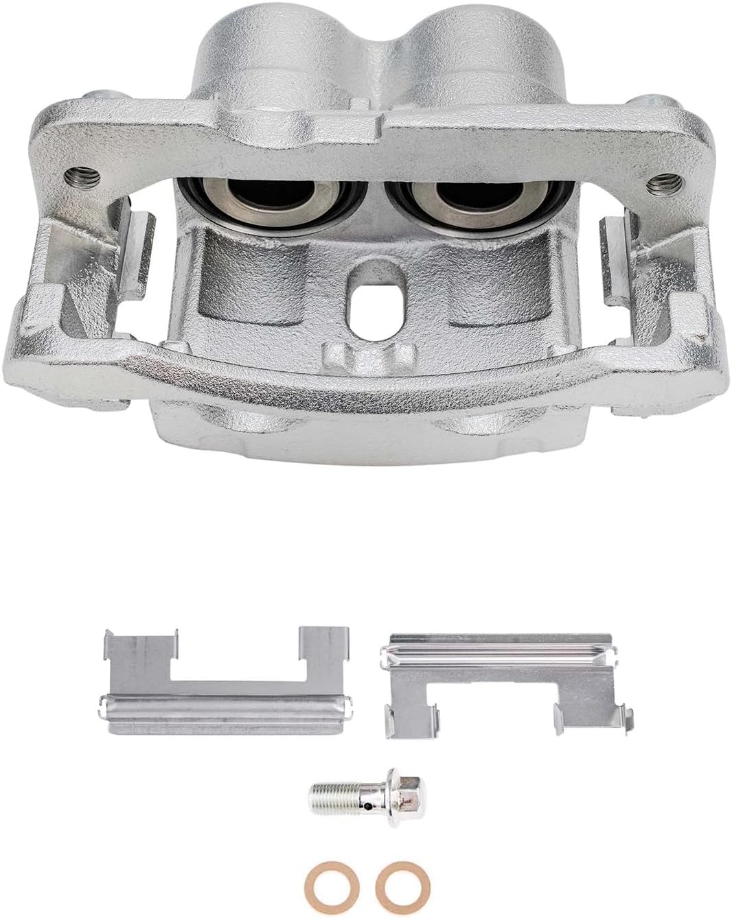 Detroit Axle - 4pc Brake Calipers for Chevy GMC Sierra Silverado Suburban 1500 Yukon Safari Tahoe Astro Disc Brake Calipers w/Brackets Front and Rear Replacement