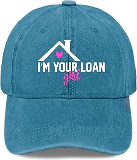 I'm Your Mortgage Girl Lids Hat for Women's Light Weight Cap