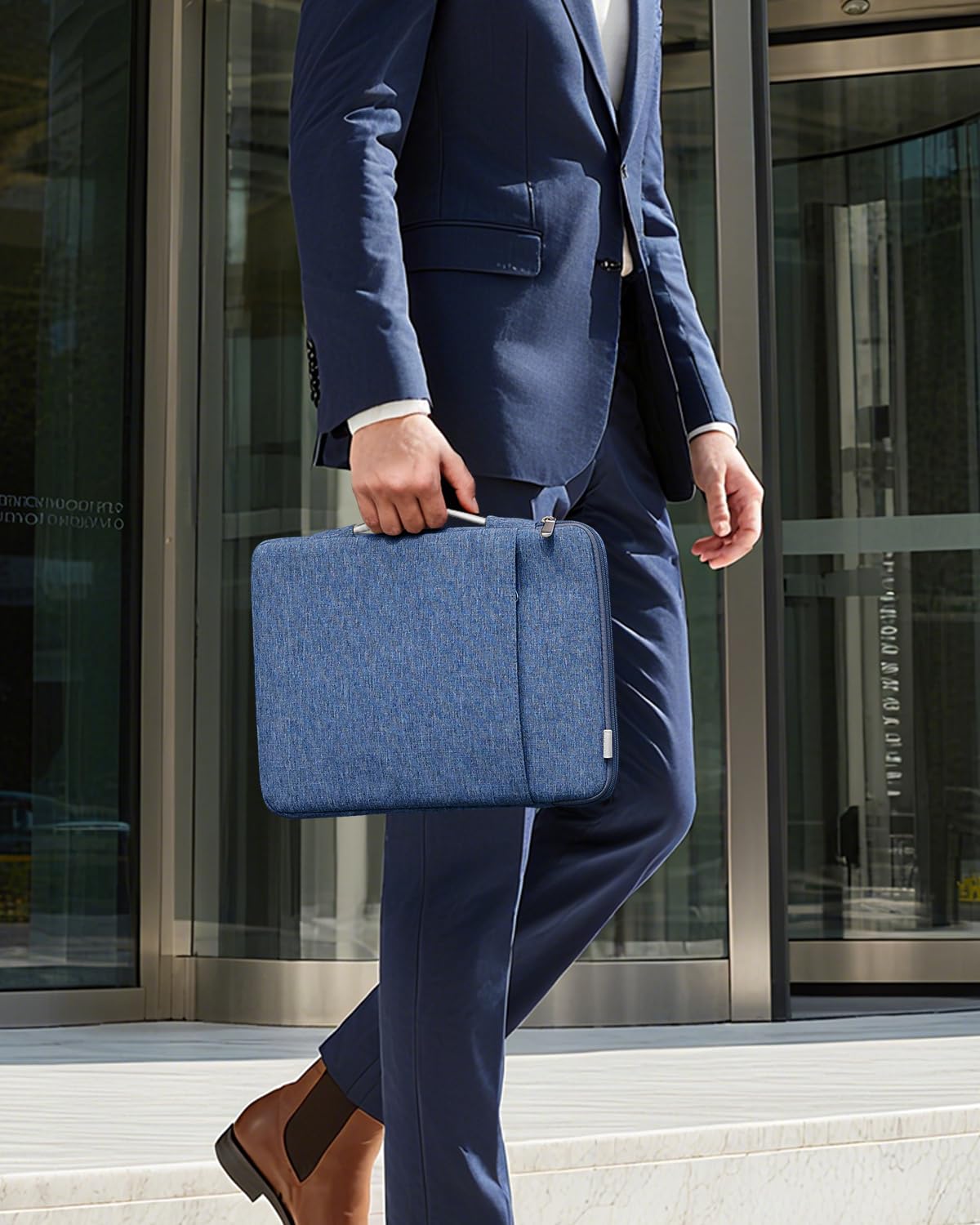 Inateck 360° Protezione Borsa Porta Pc Compatibile con 13 Pollici MacBook Air M5 2026, M1/M2/M3 2018-2024, 13 Pollici MacBook Pro M1/M2/M5 2016-2026, 12,3 Pollici Surface Pro