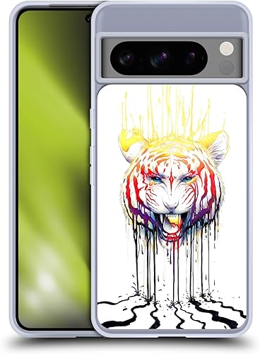 Miniatura 10 de Head Case Designs Officially Licensed Jonas JoJoesArt Jödicke Yin Yang Wolves Creatures Soft Gel Case Compatible with Google Pixel 8 Pro