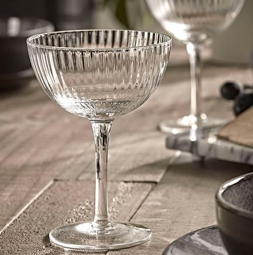 Miniatura 6 de Vasos de Martini de cristal, diseño artesanal y elegante, juego de 4 vasos de Martini grandes con bonito diseño navideño, cristalería de primera