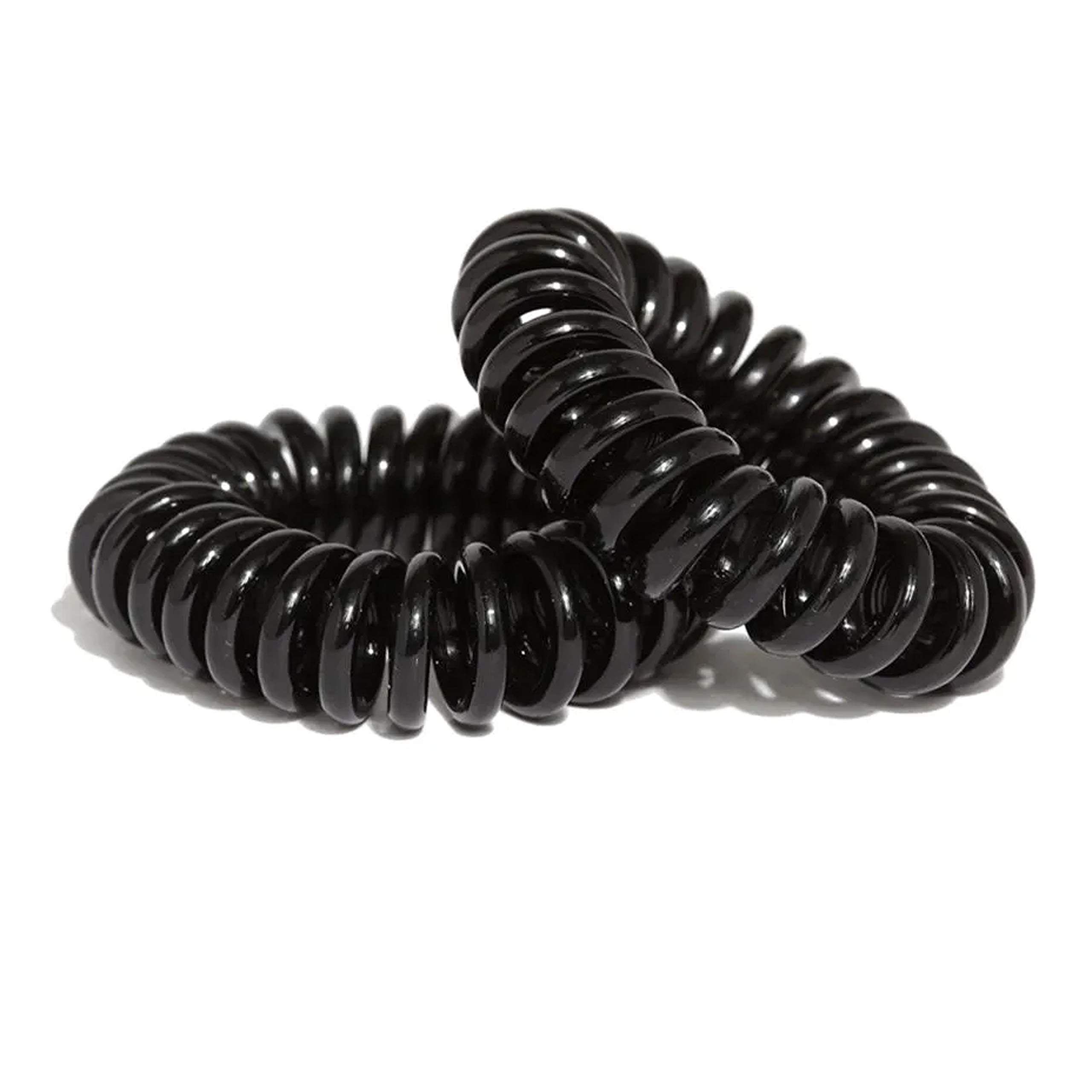 HP HIGH PROFILE Spiral Stretch Ponytail Holder Elastic Hair Tie Rubber Bands for Girls and Women - Pack of 2 (Black) (B08D8K3HFH) Amazon Price History, Amazon Price Tracker