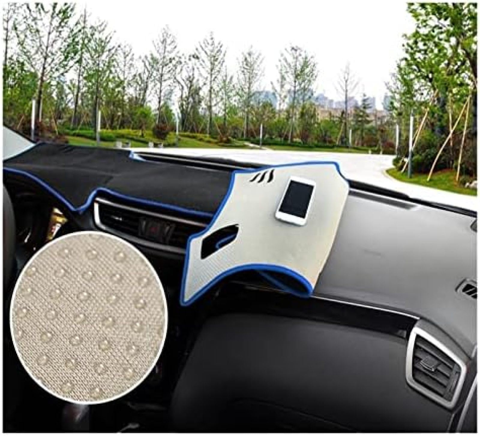 Copricruscotto per Auto Evita Il Tappetino Anti-UV per Tappetino per cruscotto Adatto per Nissan Adatto per Qashqai Adatto per J11 2014-2019 2020 2021 2022