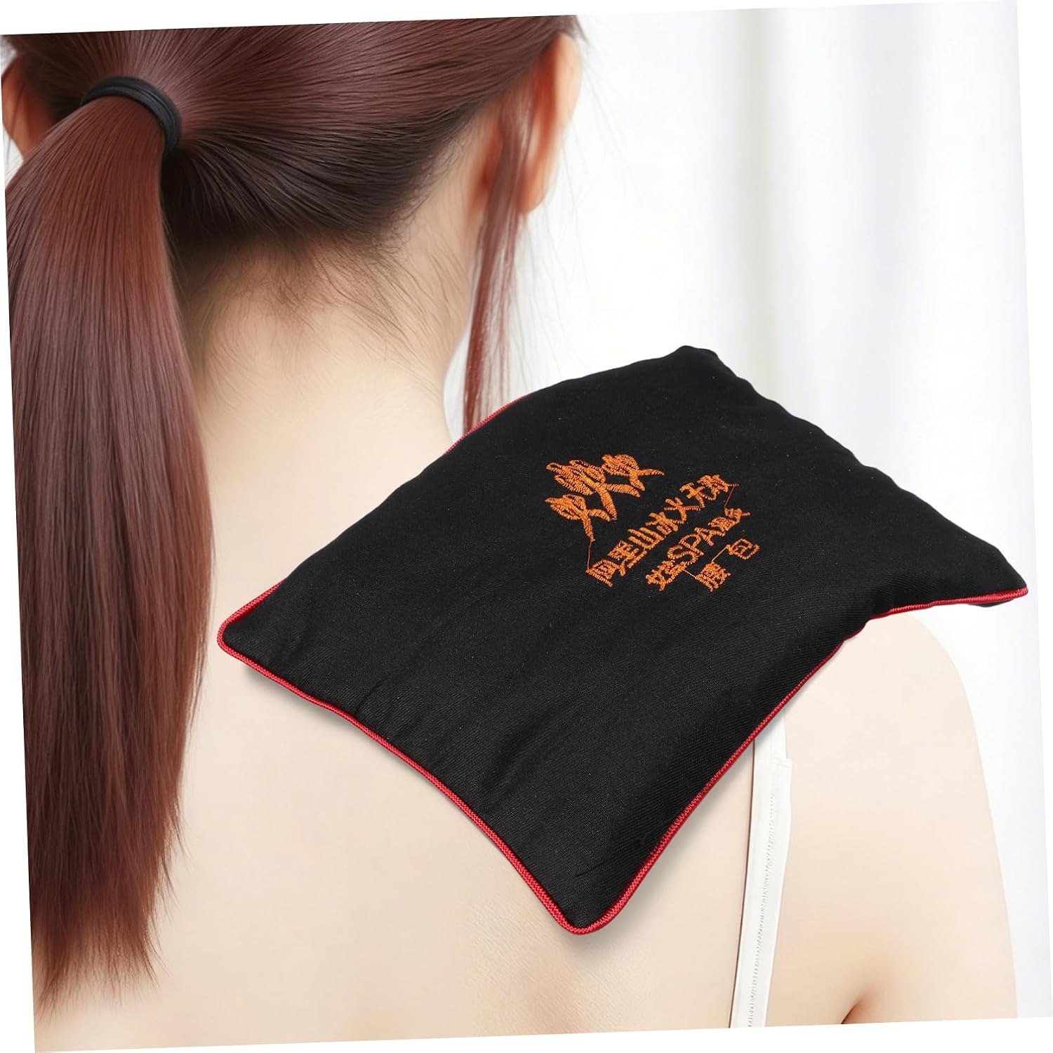 Ipetboom Microwavable Salt Heating Pad for Waist and Neck Relaxing Wrap for Relief for Daily Use Soothe Tension the Go