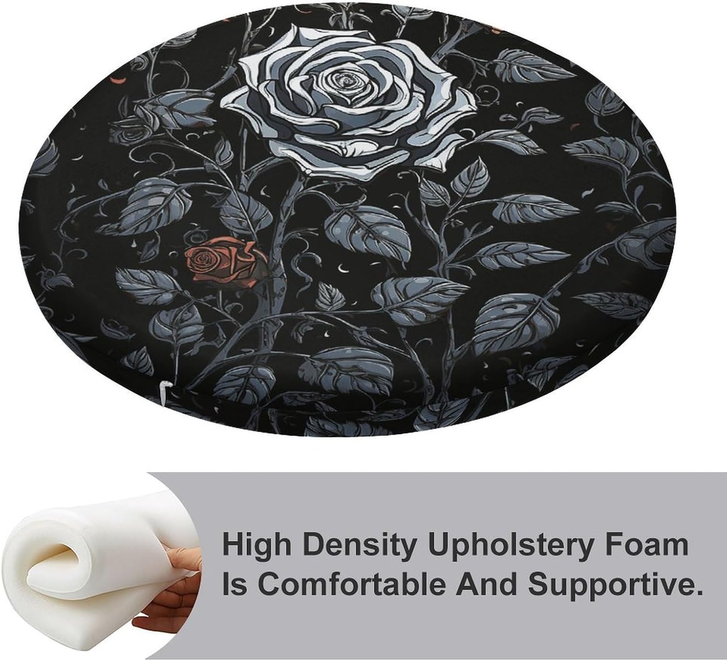 Rose Gothic Chair Cushions Floor Pillow Chair Pad