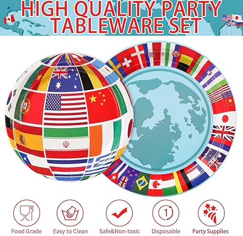 Miniatura 9 de 96 piezas de suministros para fiesta de cumpleaños de coches de carreras, juego de platos y servilletas, decoración de fiesta de coche de carreras,