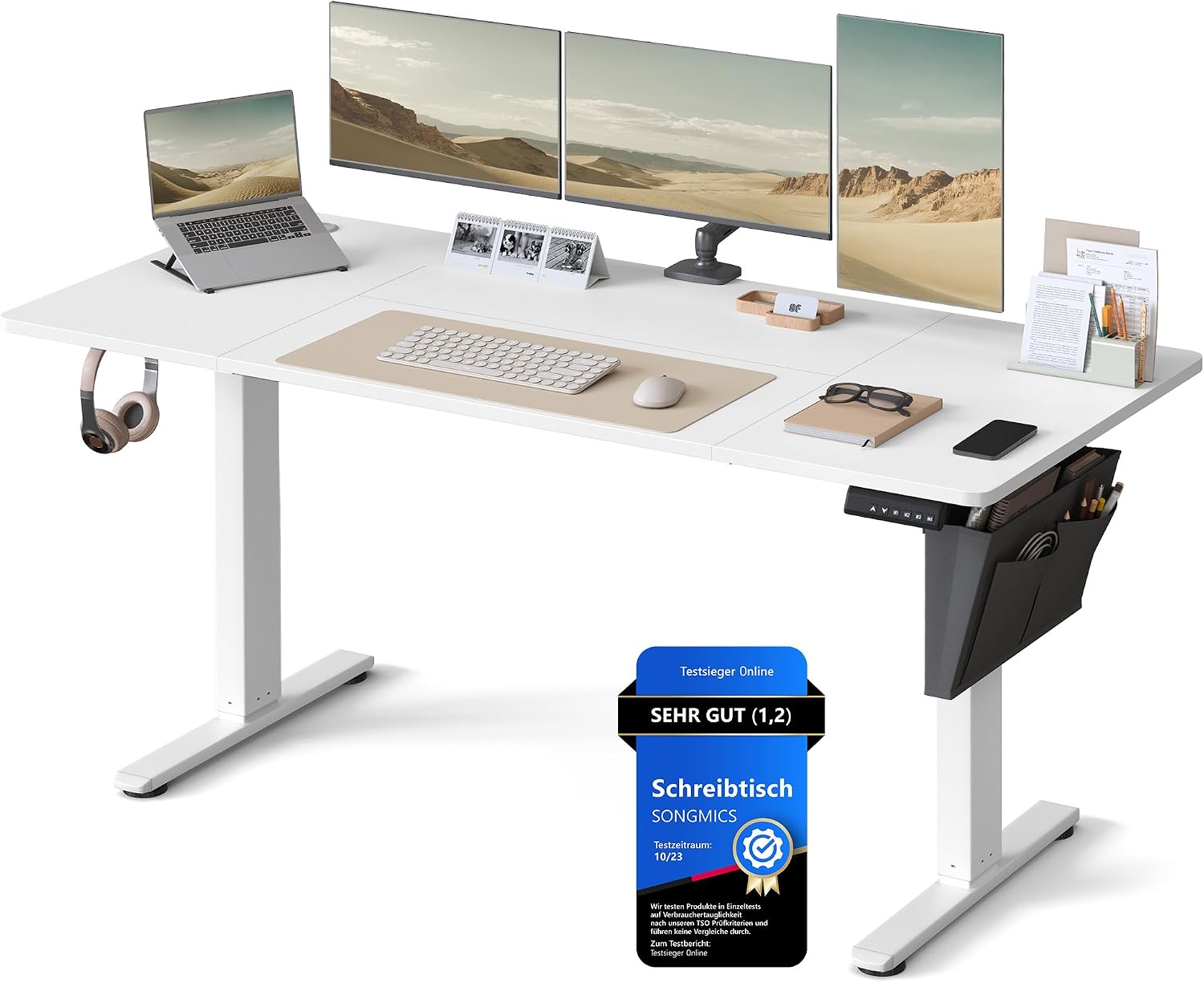 Height-Adjustable Electric Desk
