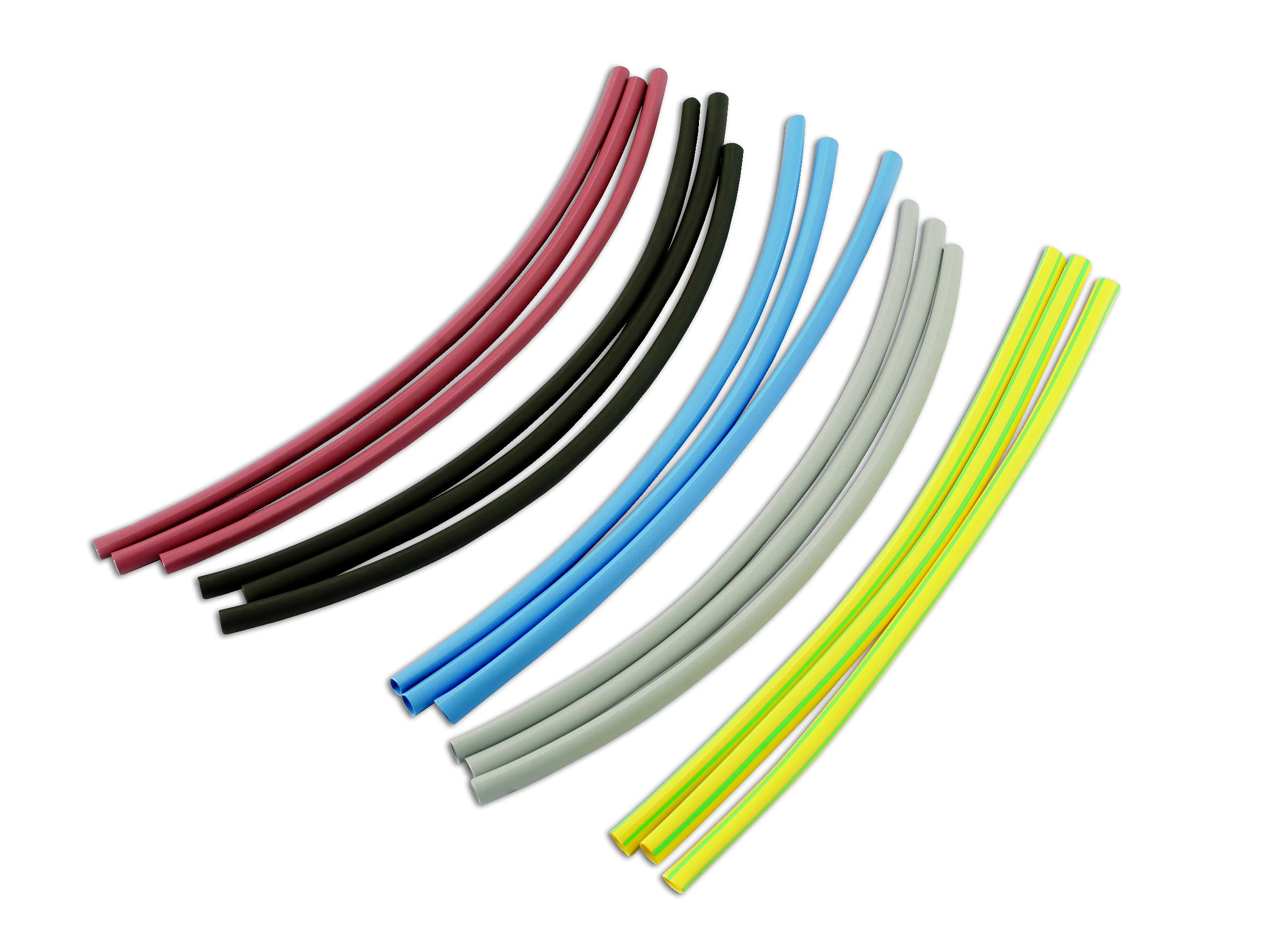 Connect Assorted Coloured Heat Shrink Tubing 12.8mm 15pc 33061