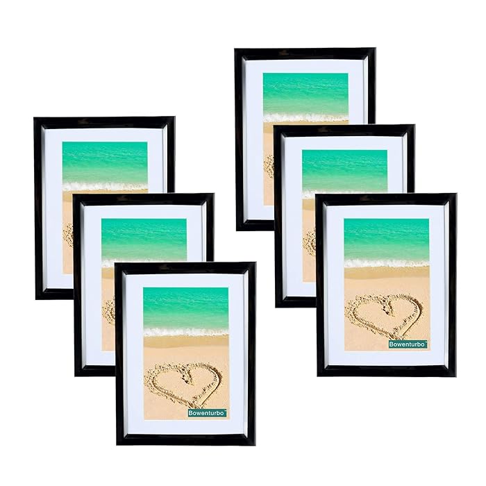 Buy 5x7 Picture Frame Kit Black Metal Frame Multi Photo Frames Collage