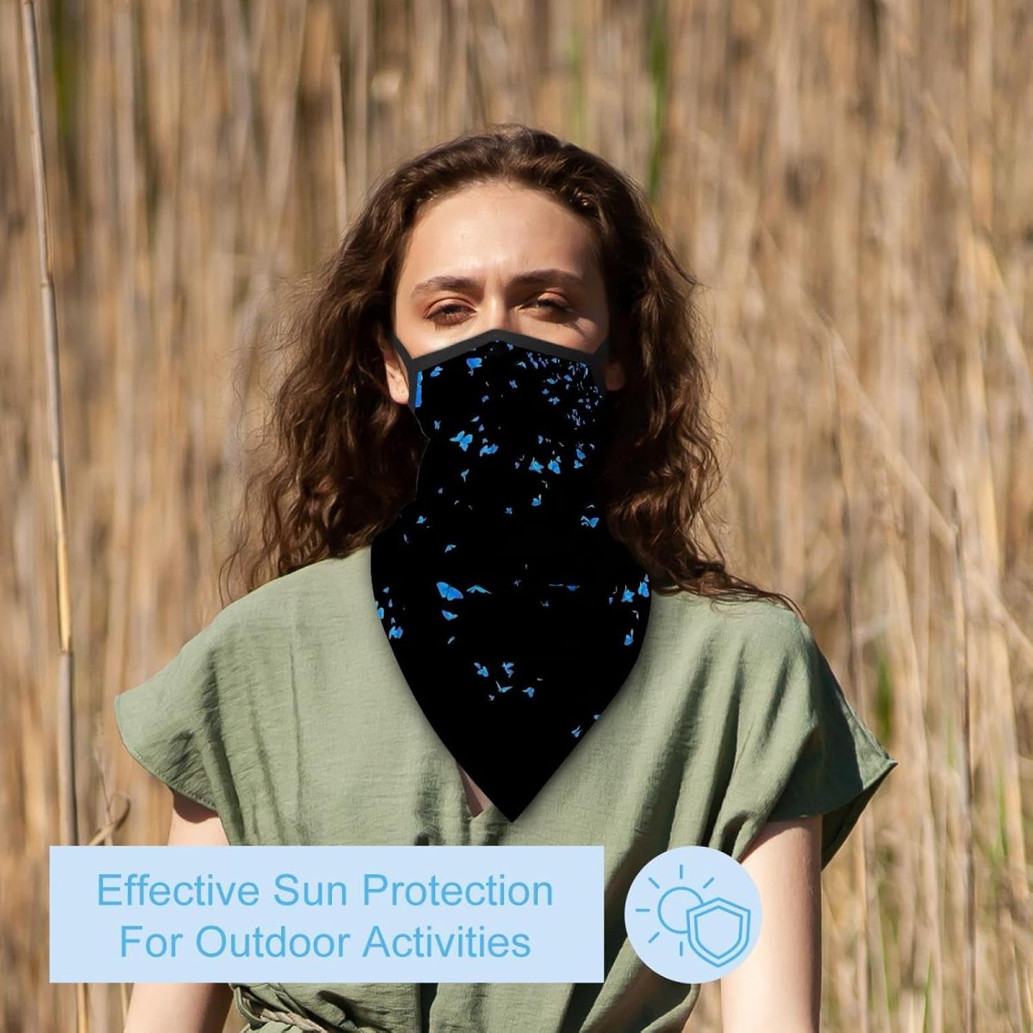 4 Pack Dog Footprints Neck Gaiter Face Cover Scarffor Skiing Fishing Hiking Cycling