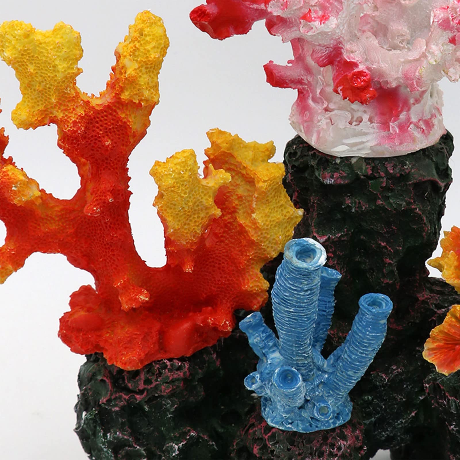Künstliche Korallen für Aquarien, Korallenornamente, Aquarium-Dekoration, Polyresin, Simulationsfische für Aquarien, Riff-Dekorationen, Aquarium, Dekoration, groß, klein