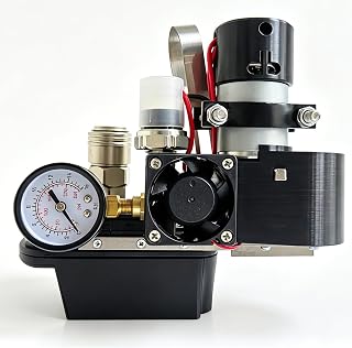 Cordless Portable Air Compressor Pump for Pneumatic Nail Guns - Tank-Free Mini Air Compressor Compatible with Miwoqi 18V Batteries, Mobile Air Supply for Trim & Woodworking