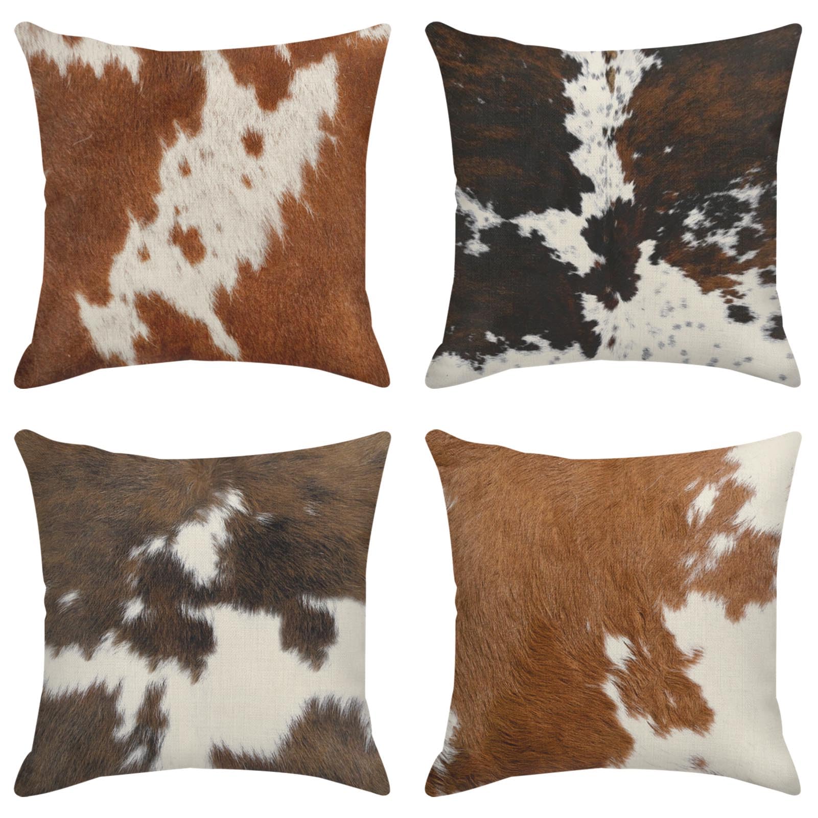 Sanwarm Animal Print Pillow Covers