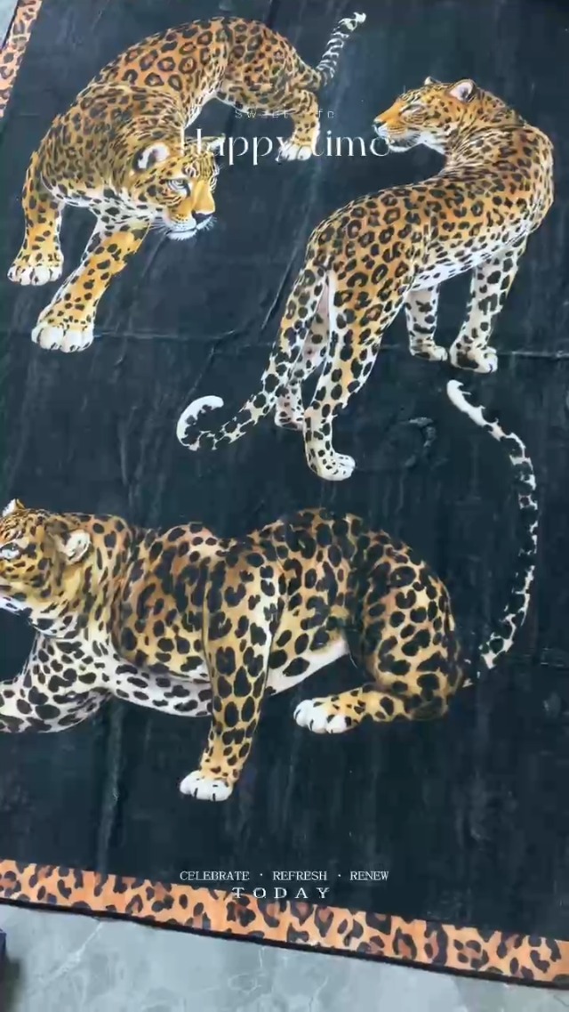 Tapete decorativo animal print 2x3 pies rug miniatura 7