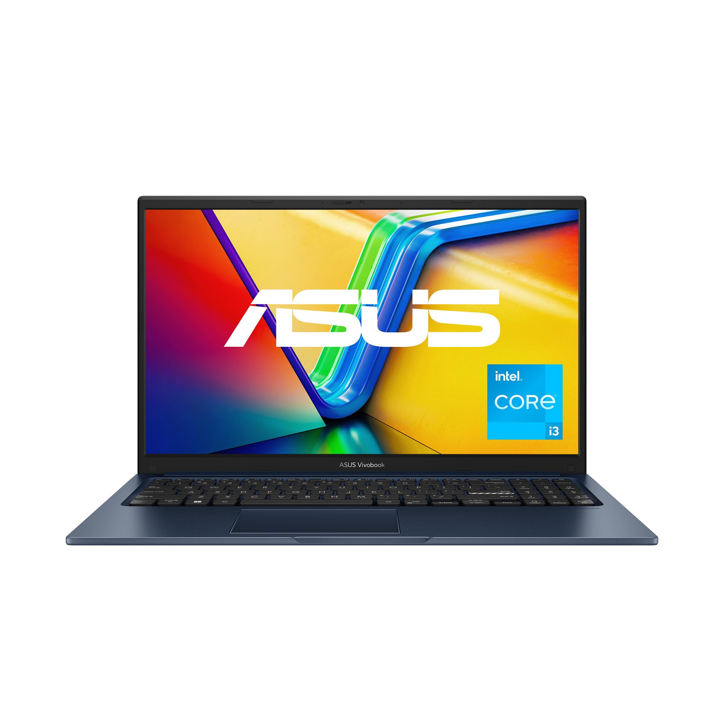 ASUS Vivobook 15 Laptop | 15,6" Full-HD 16:9 IPS Display | Intel i3-1215U | 8 GB RAM | 512 GB SSD | Intel UHD Graphics | Windows 11 | QWERTZ Tastatur| Quiet Blue