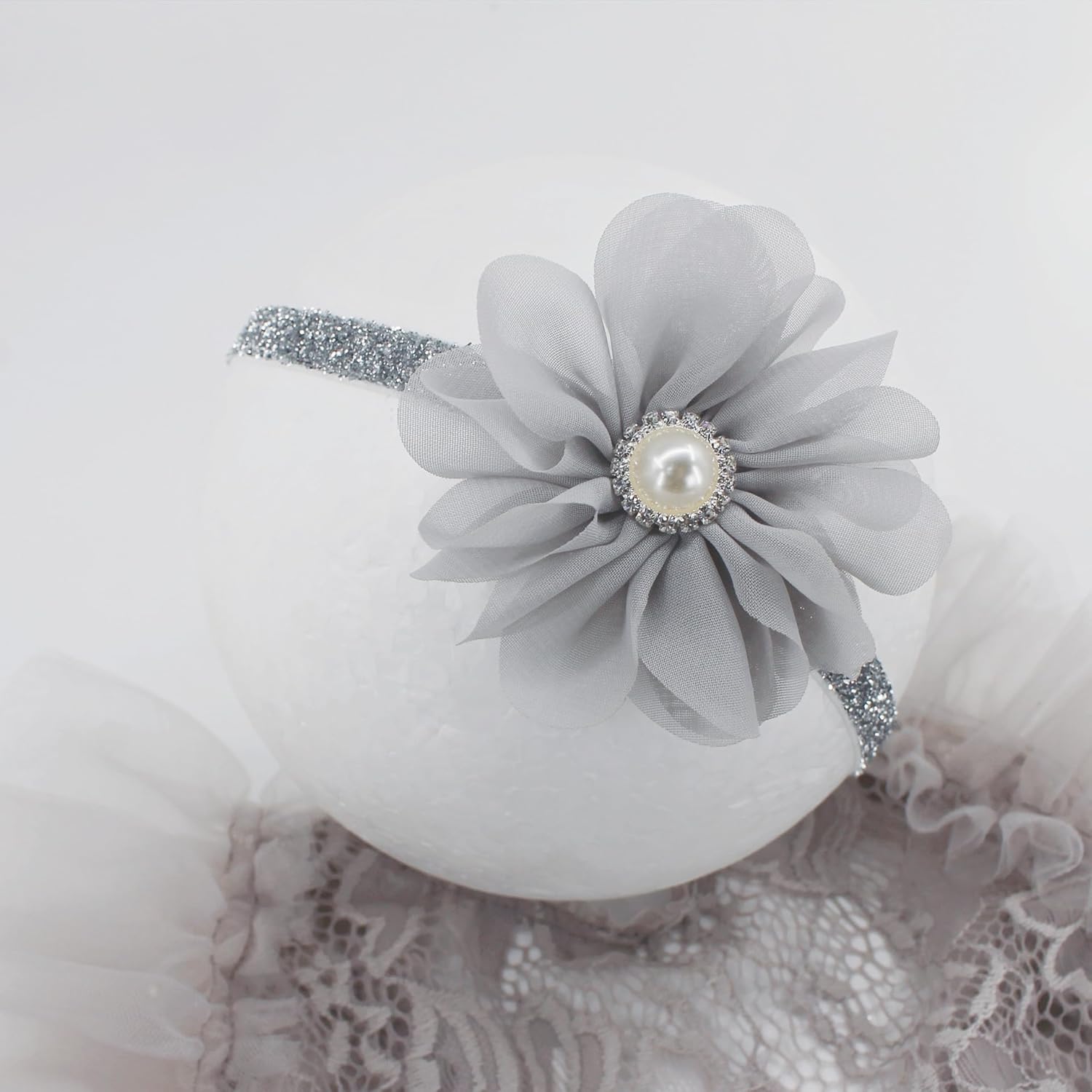 Zeroest Newborn Photography Outfits Girl Lace Romper Newborn Photography Props Rompers Baby Girls Skirt Photoshoot 3 PCS - Image 7