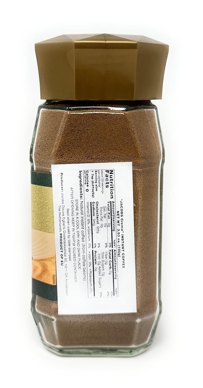 Jacobs Crema Instant Coffee 3.5oz (100 g)