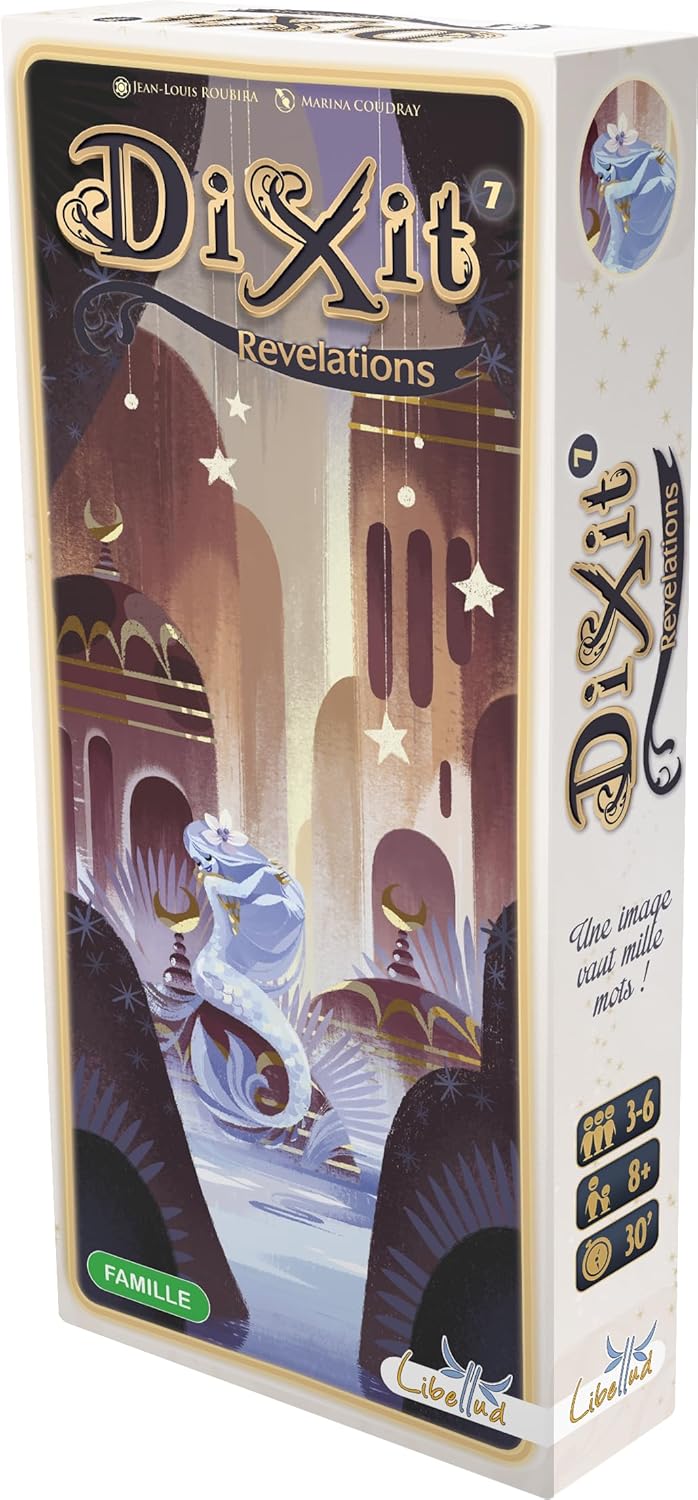 Libellud | Dixit Revelations | Expansion | Multi-Time Awarded Imagination and Creativity Game | Ages 6 | 3 to 8 Players | 30 Minutes per Game | Multilanguage (Includes Spanish)