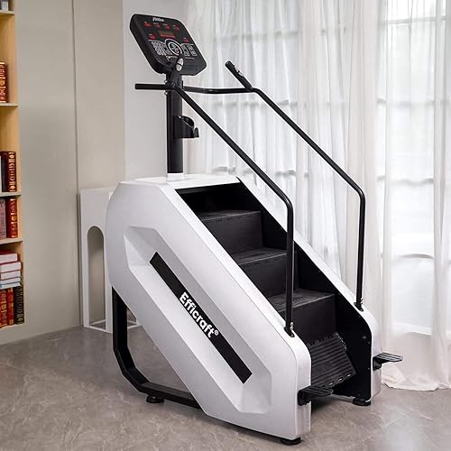 Stair Stepper with LED Screen, Commercial Stair Climber, 15 Speed Levels Stairmaster for Cardio & Lower Body Workouts, 375 LBS Capacity, 15-164 Steps/min, Ideal for Home & Gym