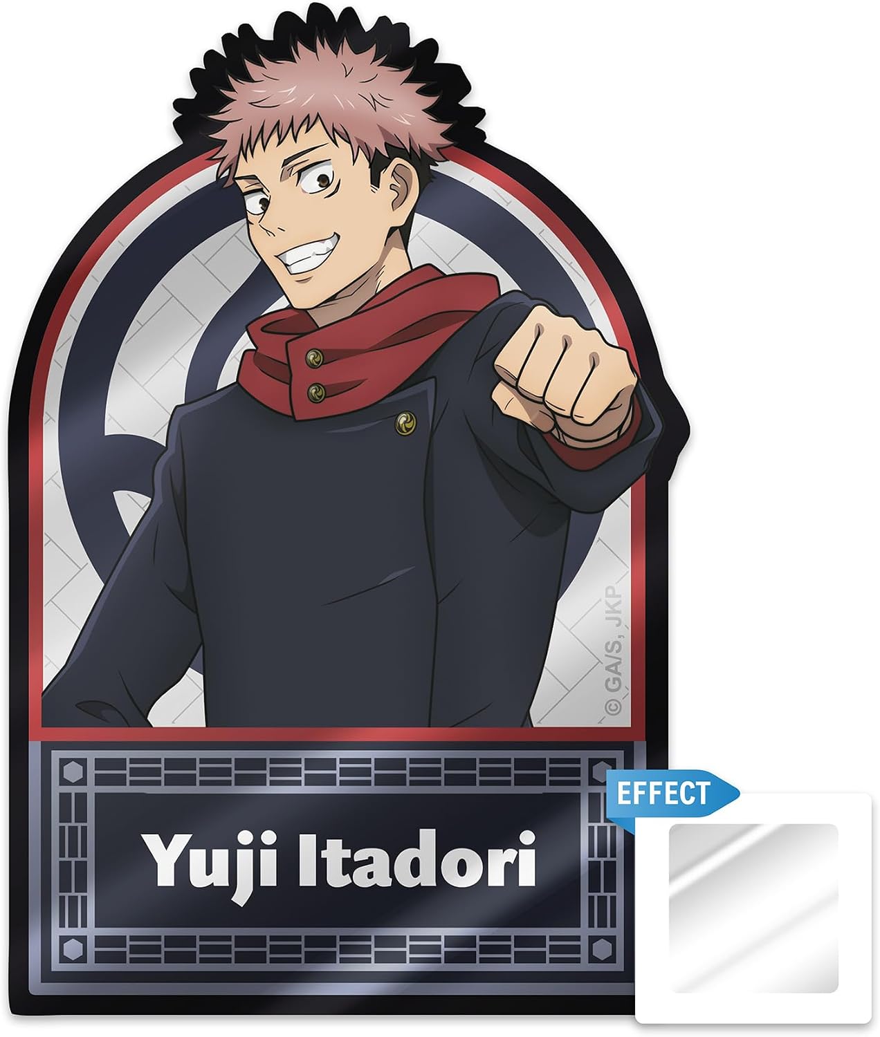 ABYstyle Jujutsu Kaisen Yuji Itadori Individual Vinyl Sticker Anime Manga Décor Merch Gift