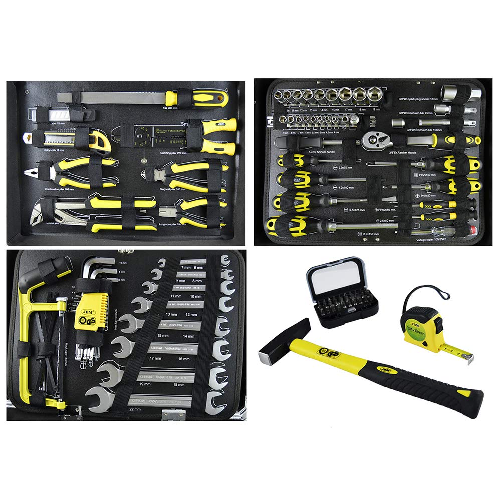 Jbm 53444 Estuche de Herramientas Caja, Maletín, Maleta