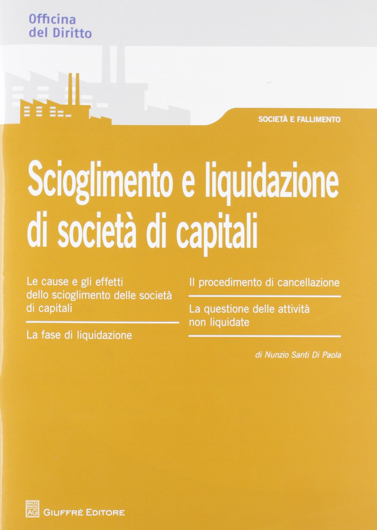 Scioglimento e liquidazione di societa' di capitali : Santi di paola, Santi  di paola: Amazon.it: Libri