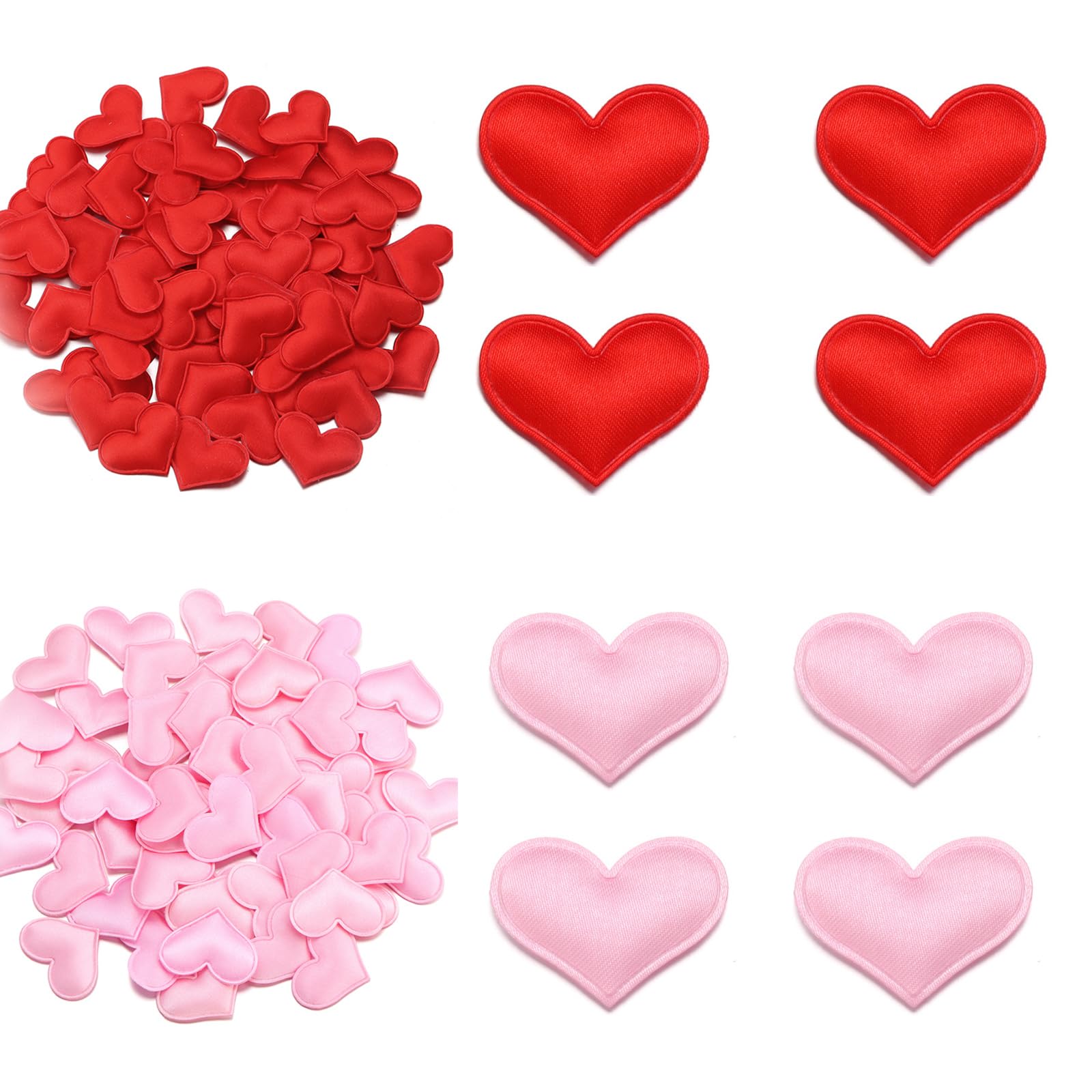 HOWAF 1300 Coriandoli A Cuore Rossi E Argento | 70g In PVC | Decorazioni Matrimonio E San Valentino