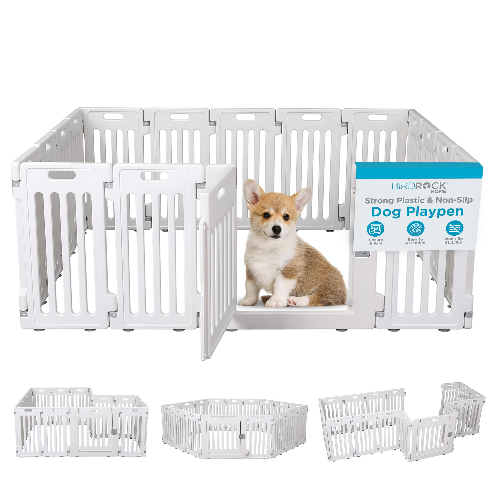 BIRDROCK HOME Dog Playpen