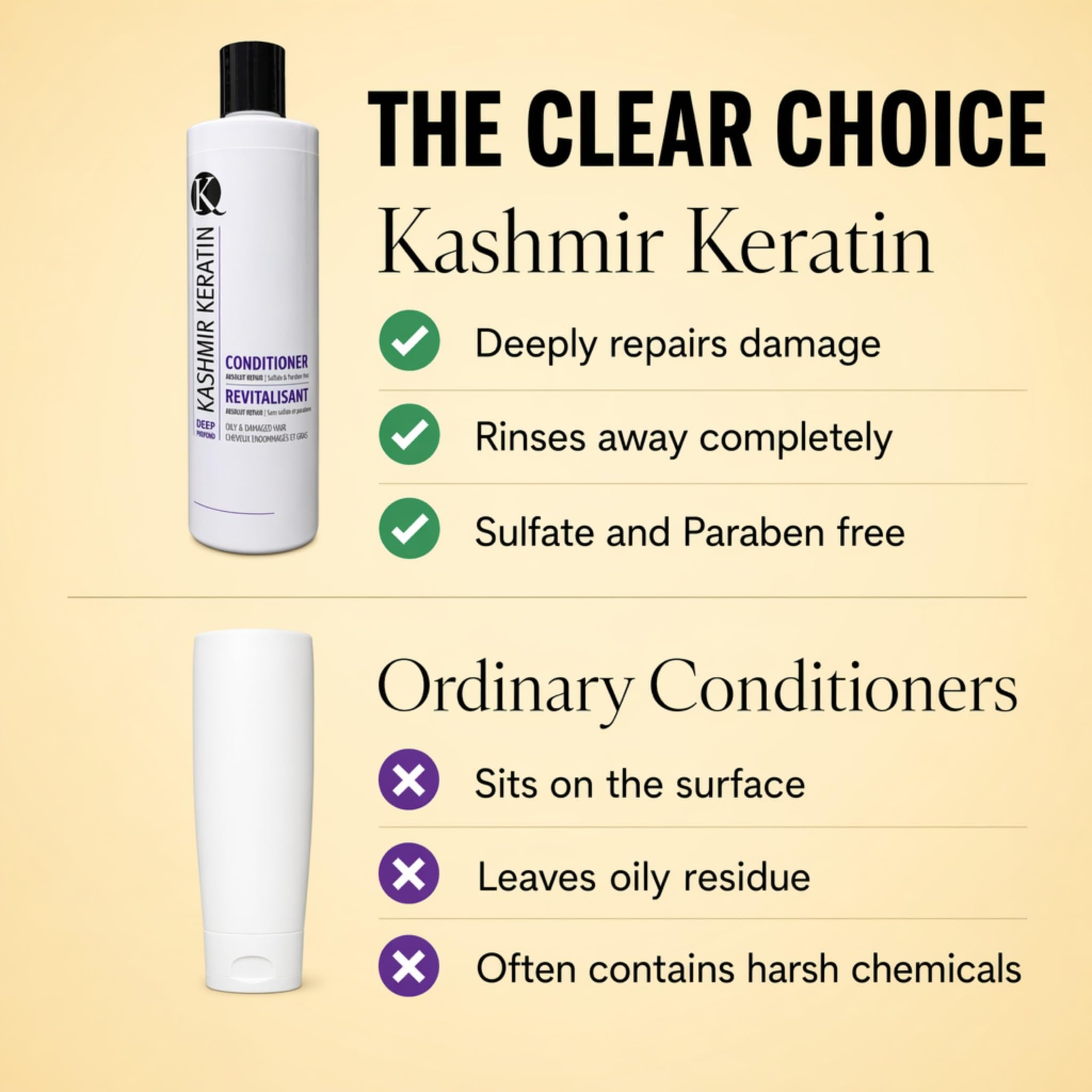 kashmir keratin Tiefer Conditioner, 100 ml