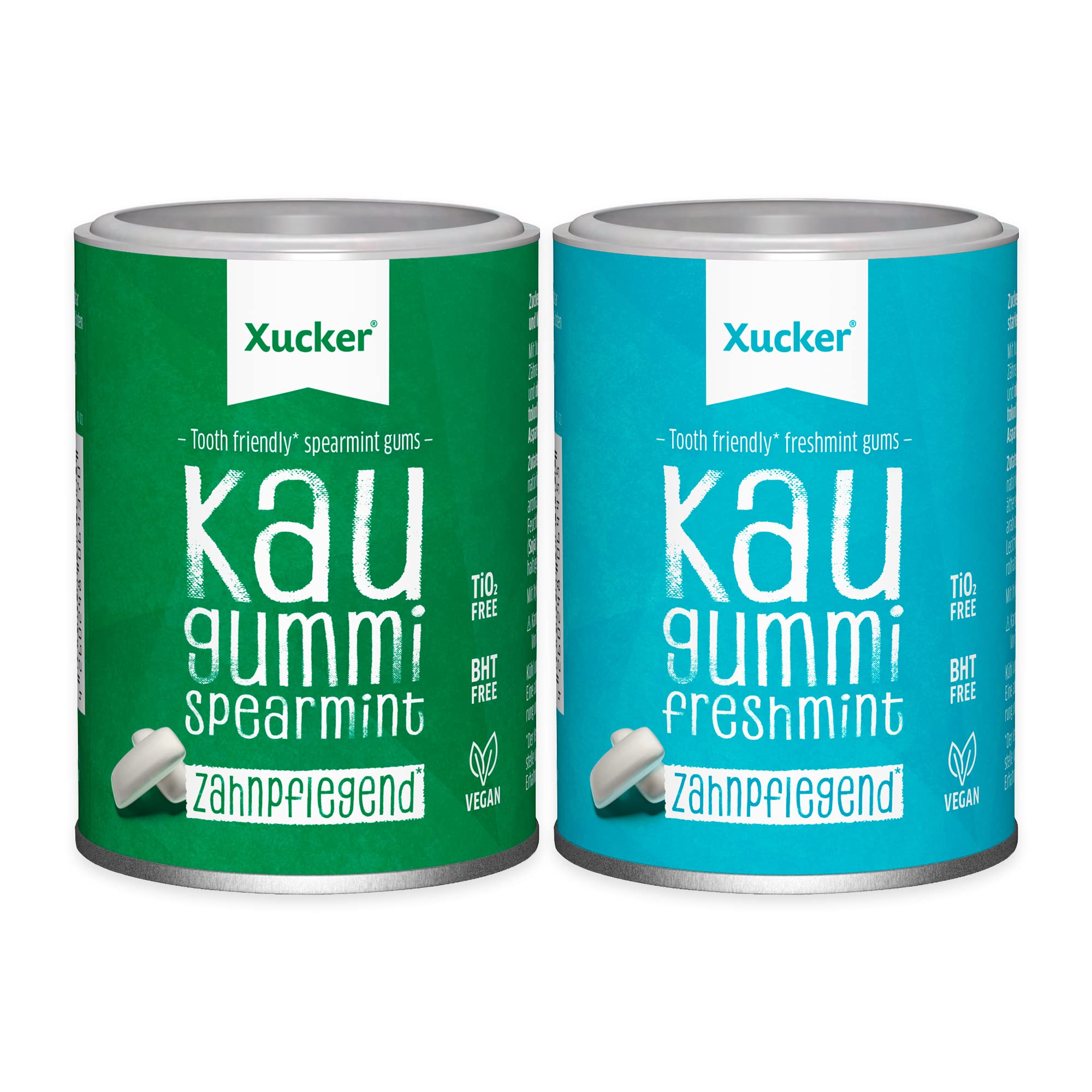 2X TRIDENT MINZIG Süßigkeiten Twist Geschmack Zucker Frei Gummi Mit