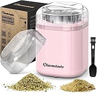 Vista 8 de Molinillo de Hierbas Molinillo de Especias, Molinillo de Hierbas de 200 W con Cuchilla de Acero Inoxidable y Cepillo de Limpieza, Molinillo