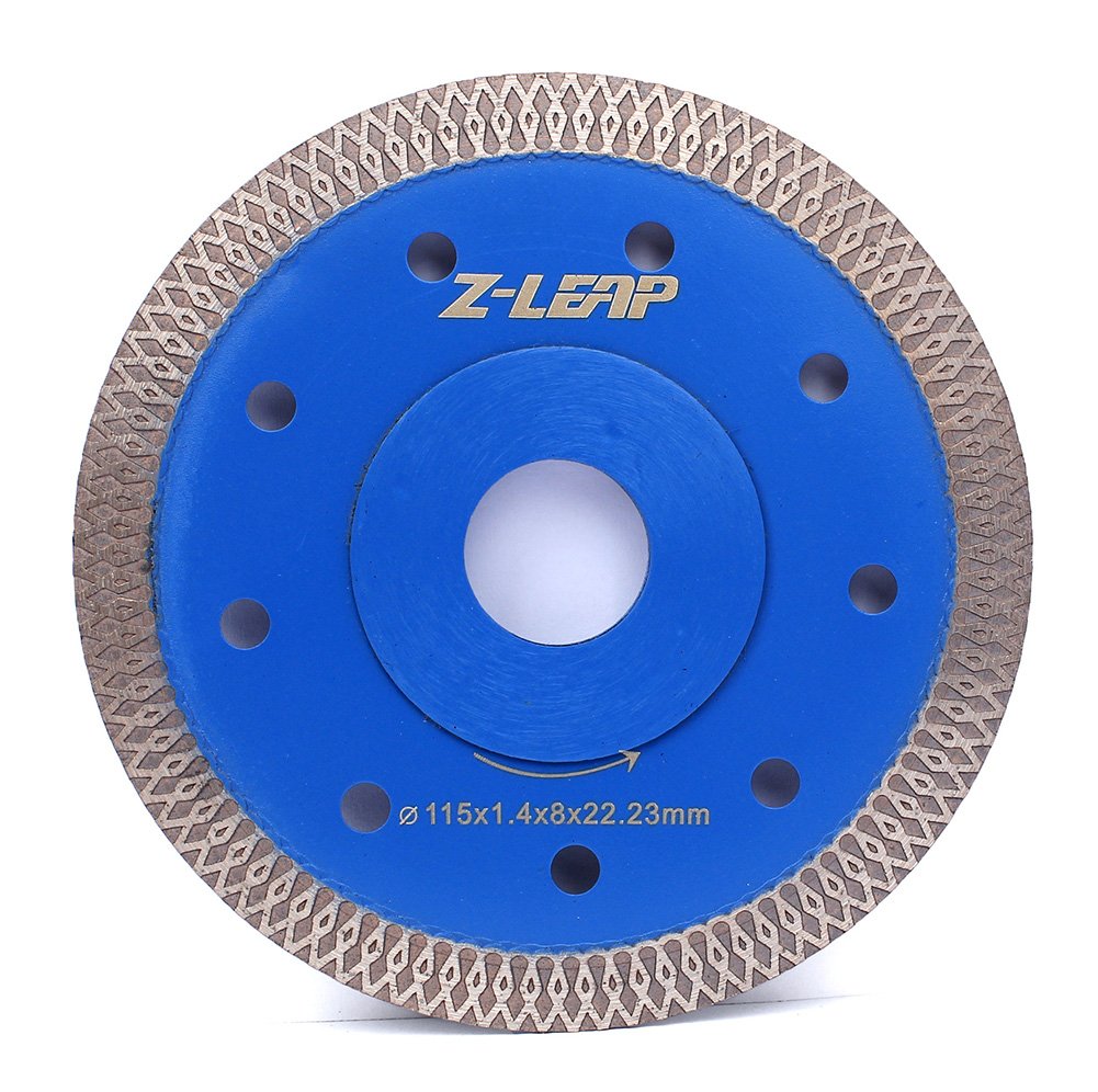 Super Thin Rim Turbo Diamond Saw Blades 4 Inch & 4.5 Inch & 5 inch for Cutting Granite Marble Ceramics Porcelain Tiles