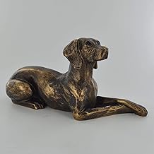 Harriet Glen's Weimaraner Dog Bronze Effect Sculpture Home Decor or Gift Idea H11cm