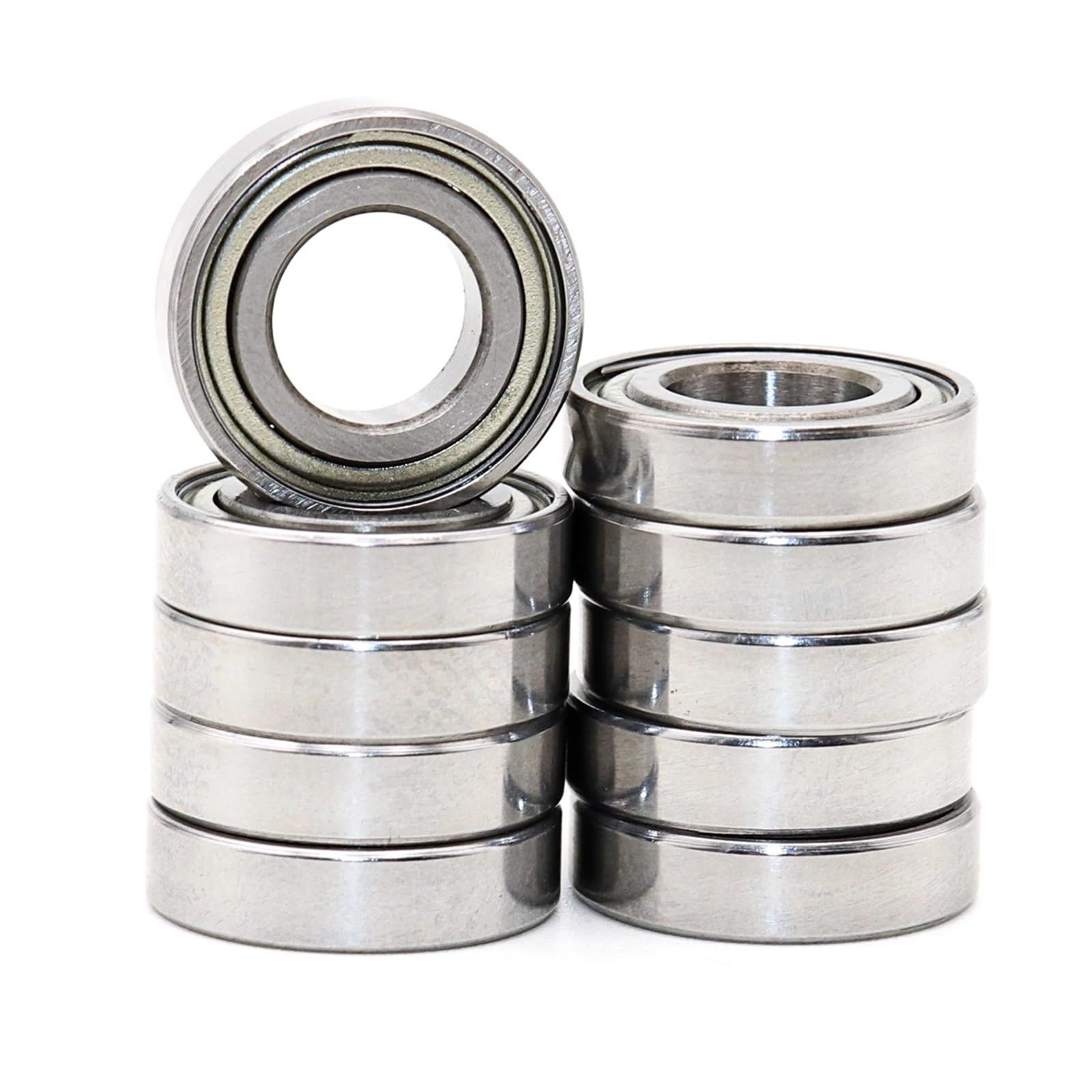 CJKXPZMH 10pcs Bearing 687 618/7 7x14x3.5 618/7ZZ Deep groove ball bearings single MINI BALL BEARING