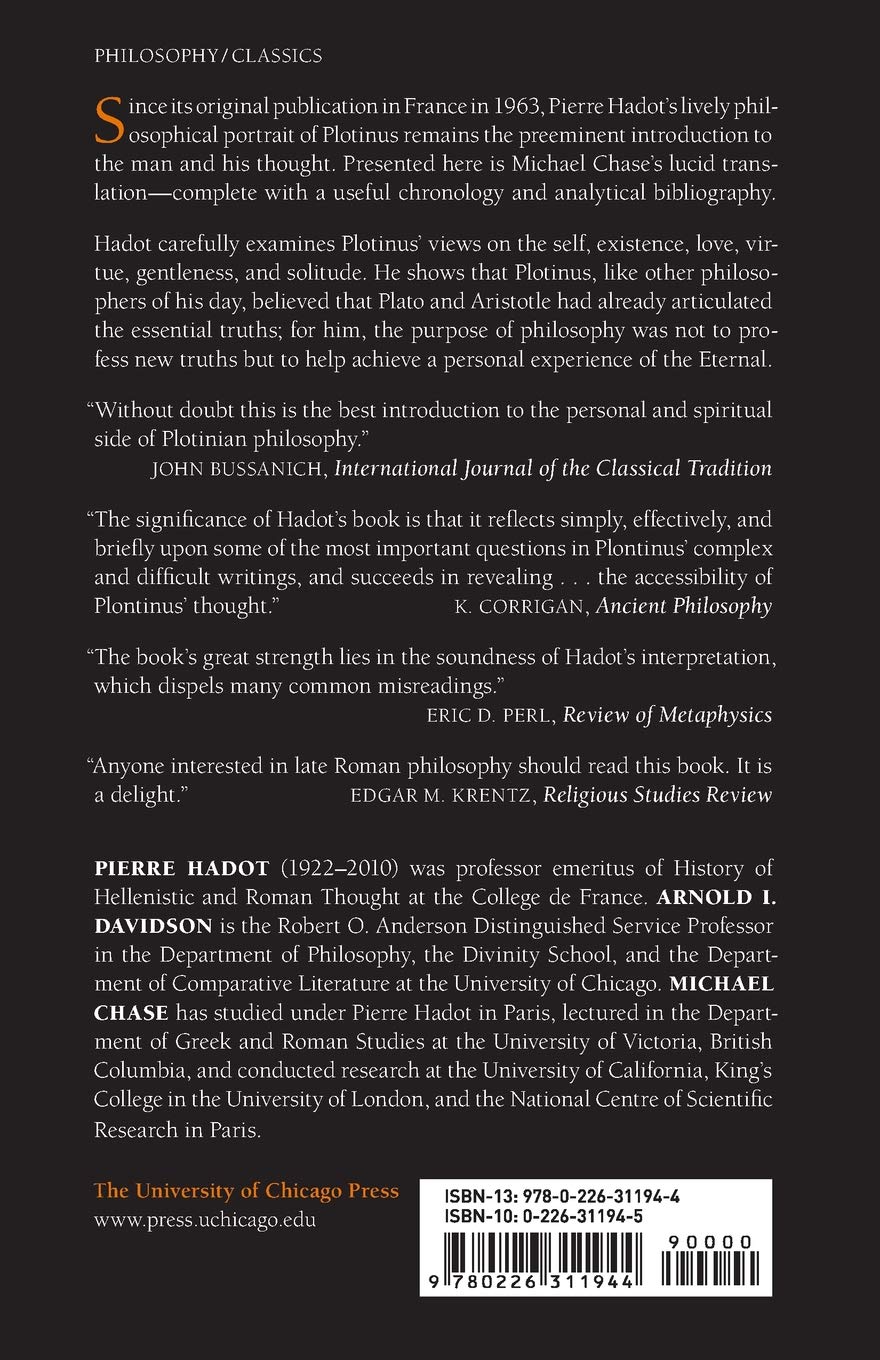 Plotinus or the Simplicity of Vision
