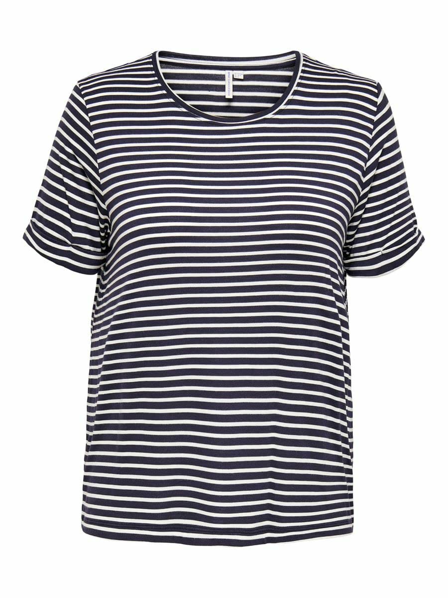 Only CARMAKOMA CARNANNA SS Fold UP tee JRS Noos